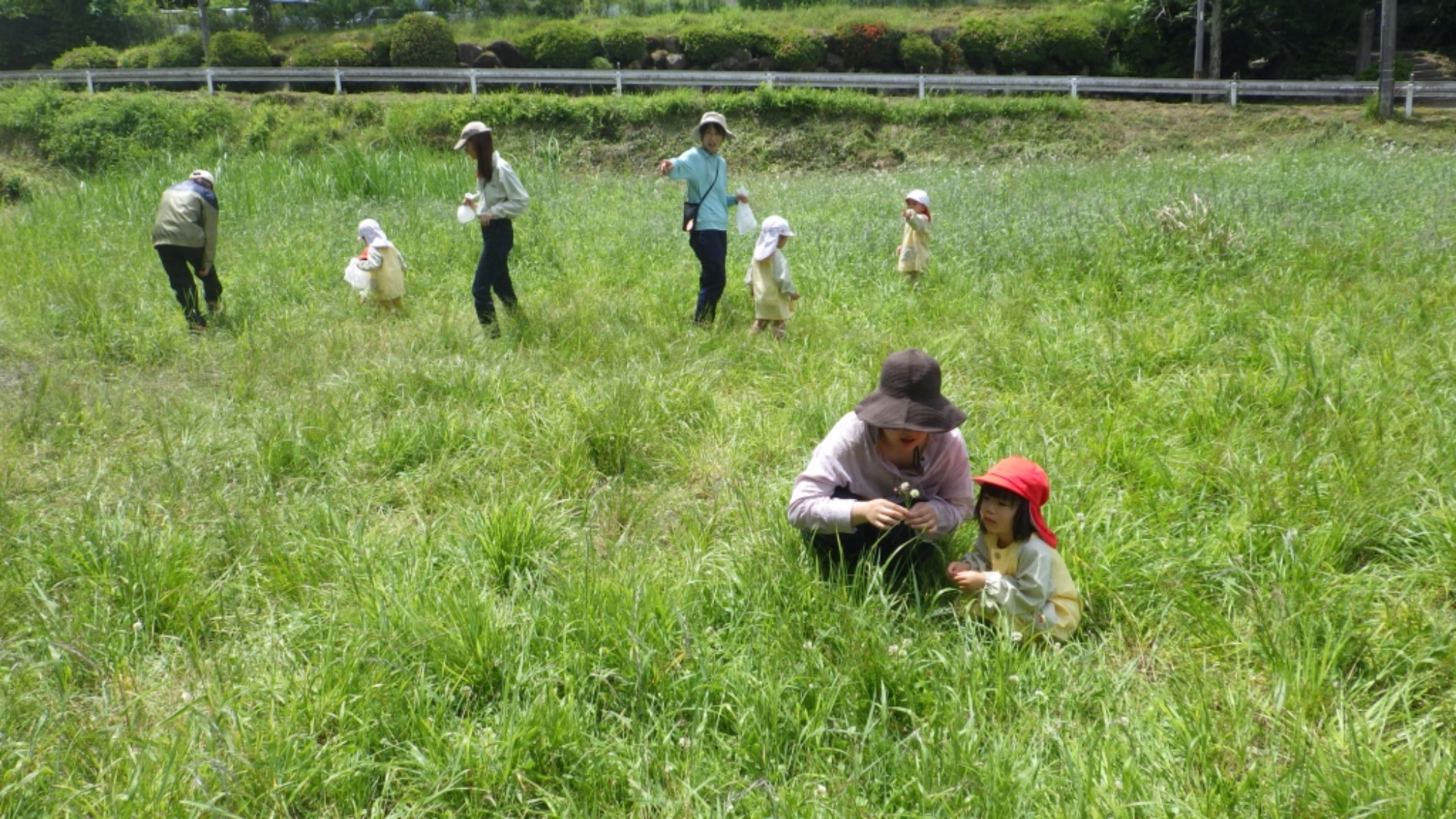 年少　5月の園外保育　その1