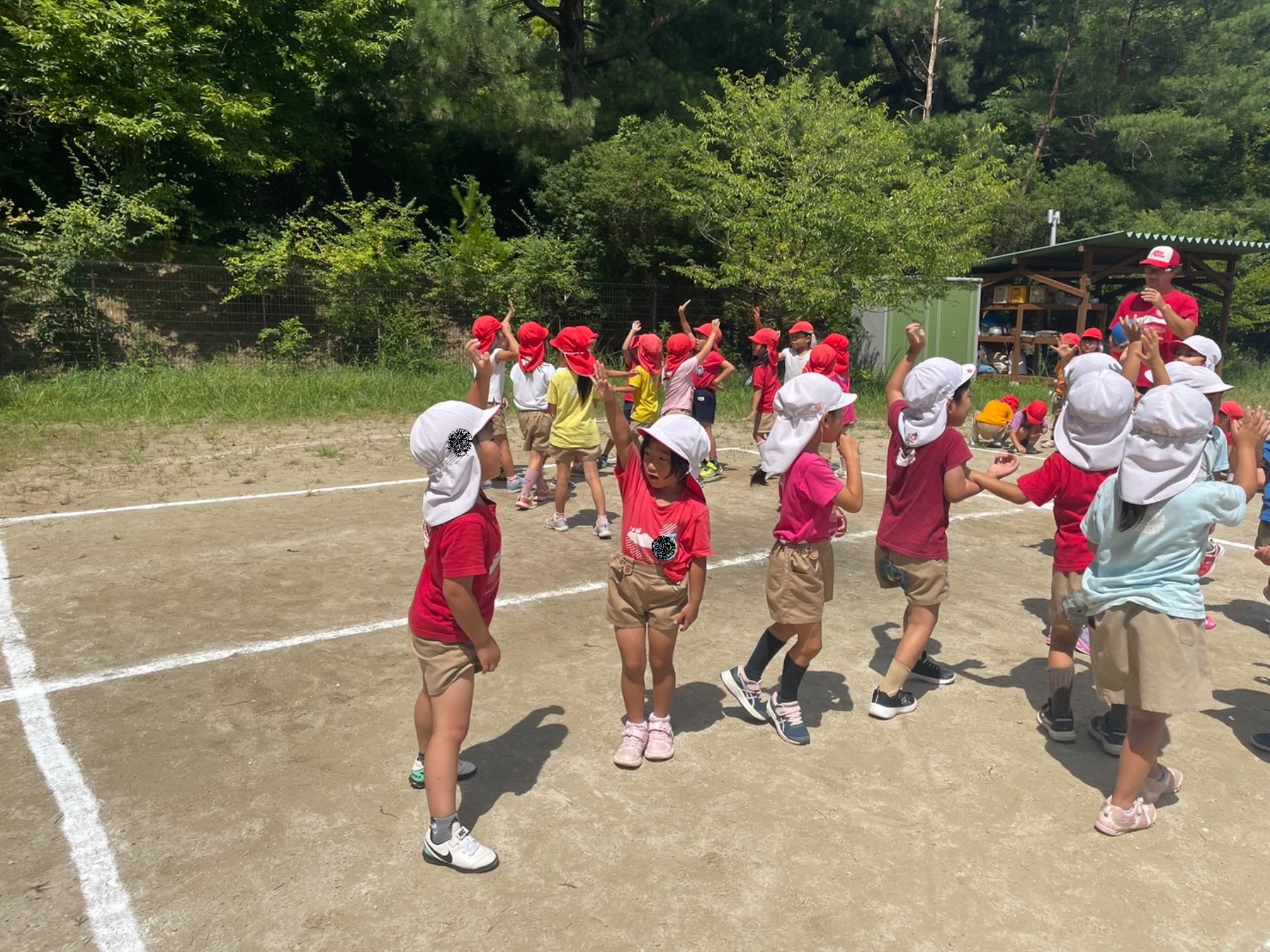 明日はお泊まり保育！