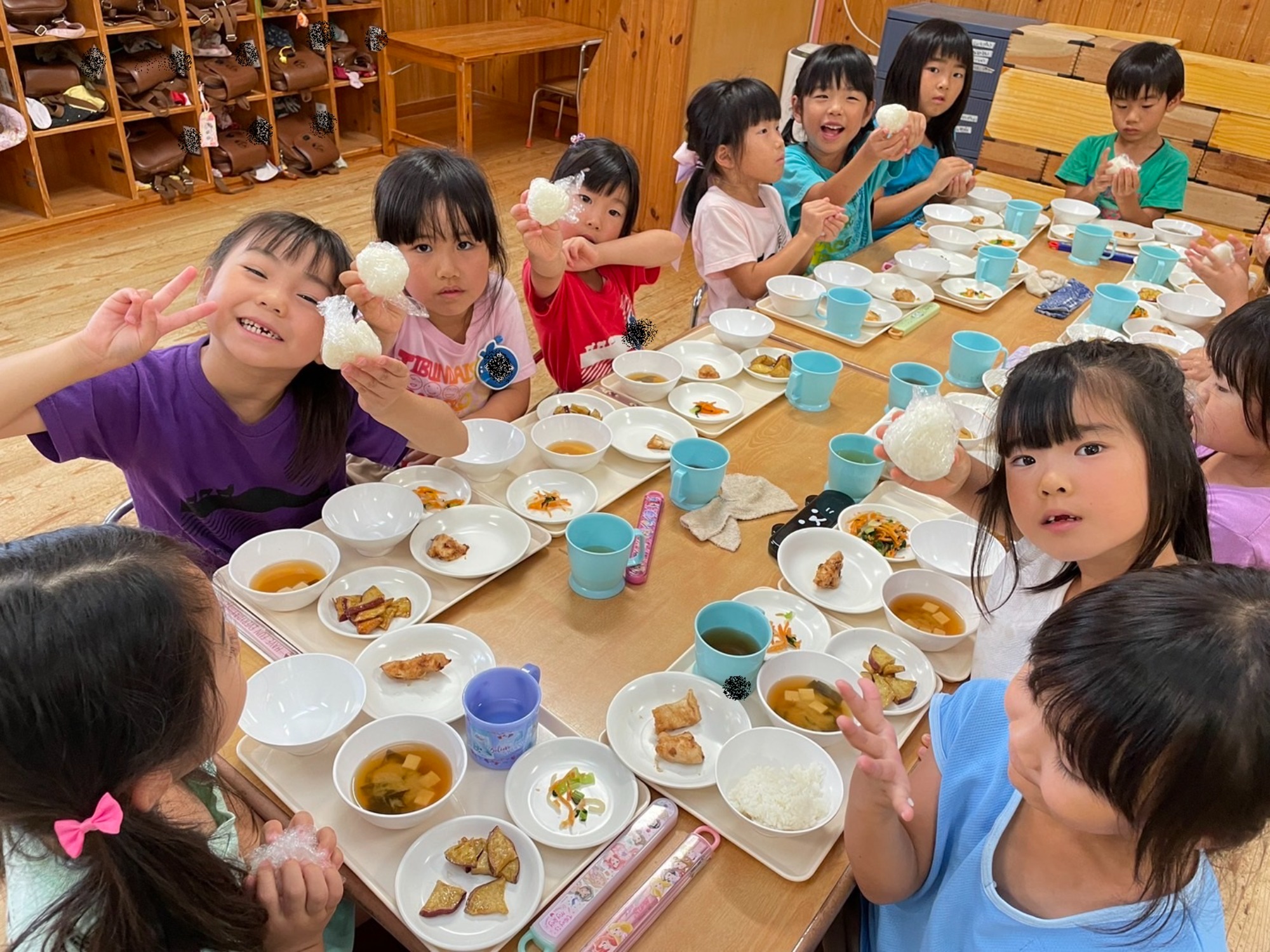 明日はお泊まり保育！