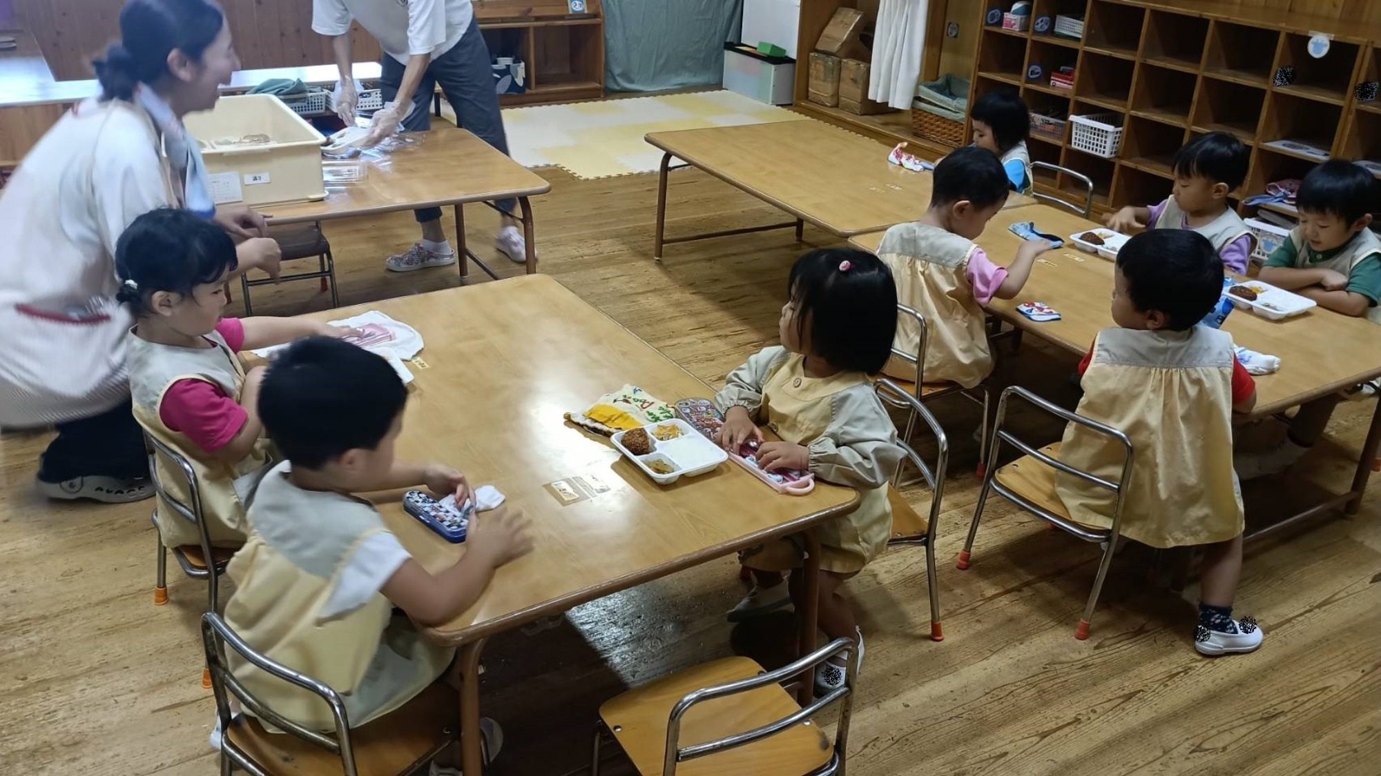 幼稚園、始まりました！