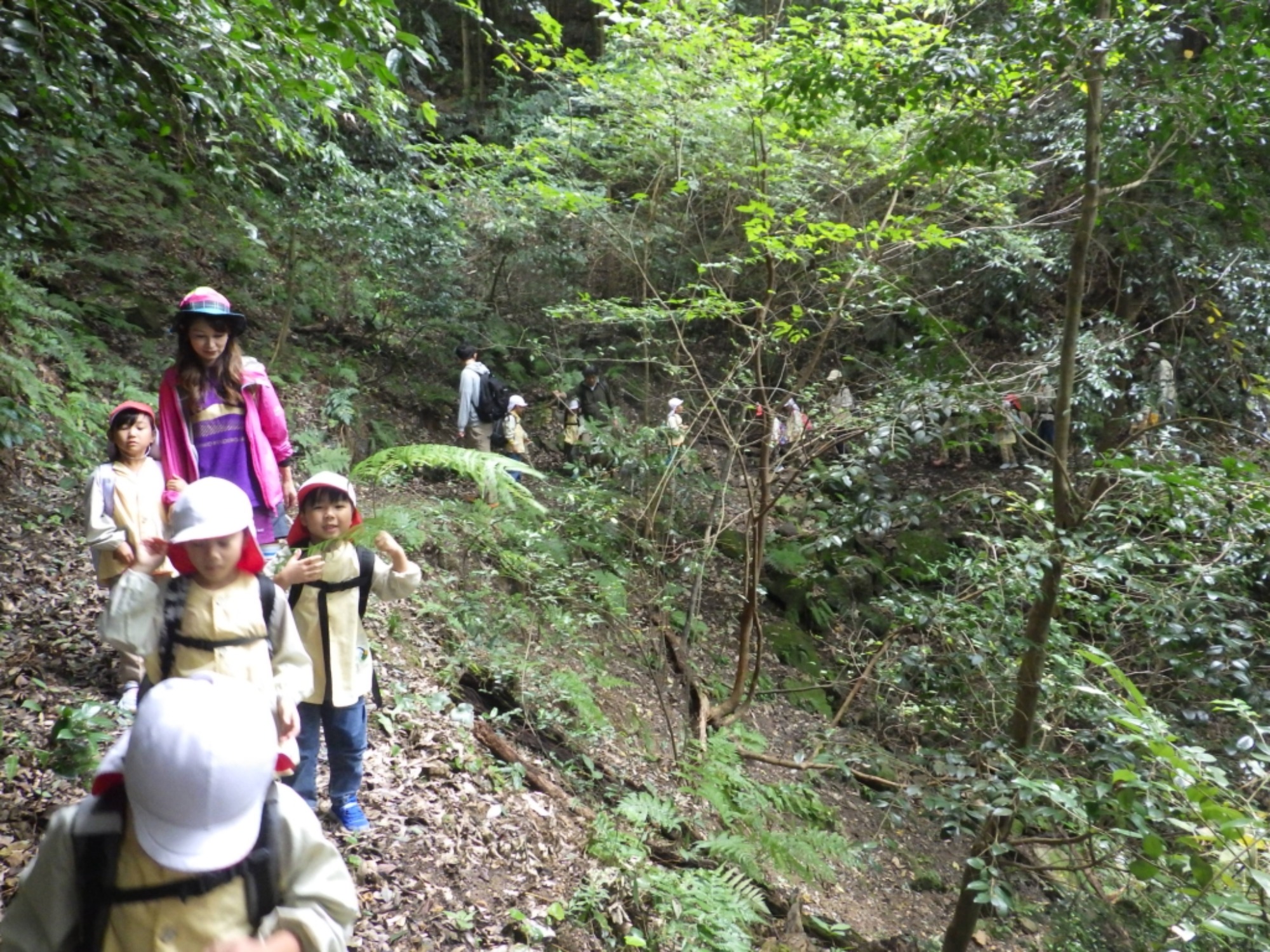 【年長】10/31　村積山　園外保育（1/3）