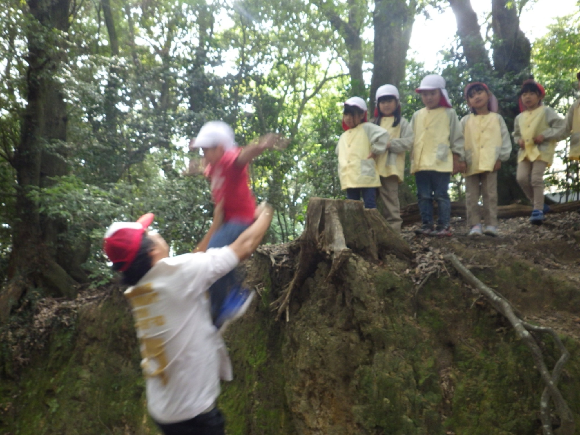 【年長】10/31　村積山　園外保育（2/3）