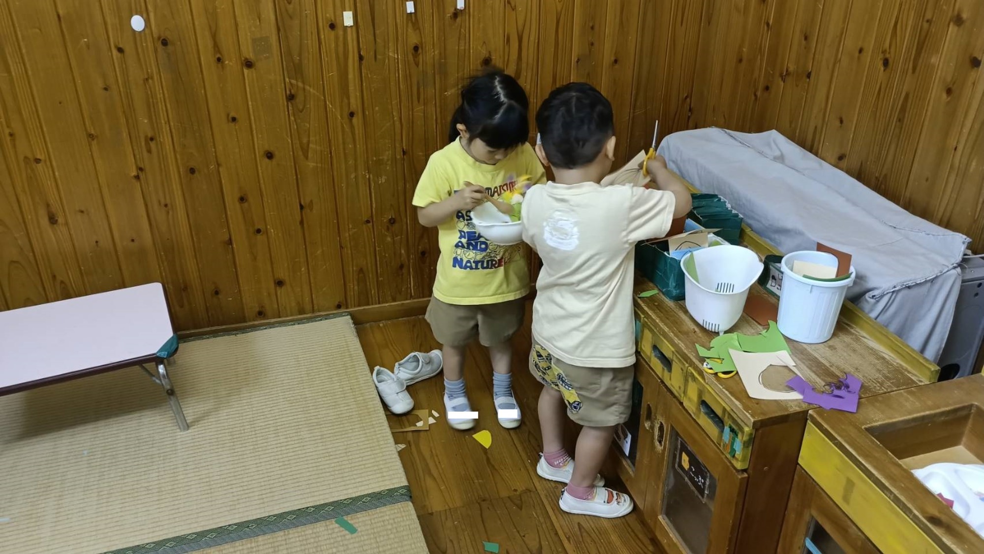 今日の幼稚園