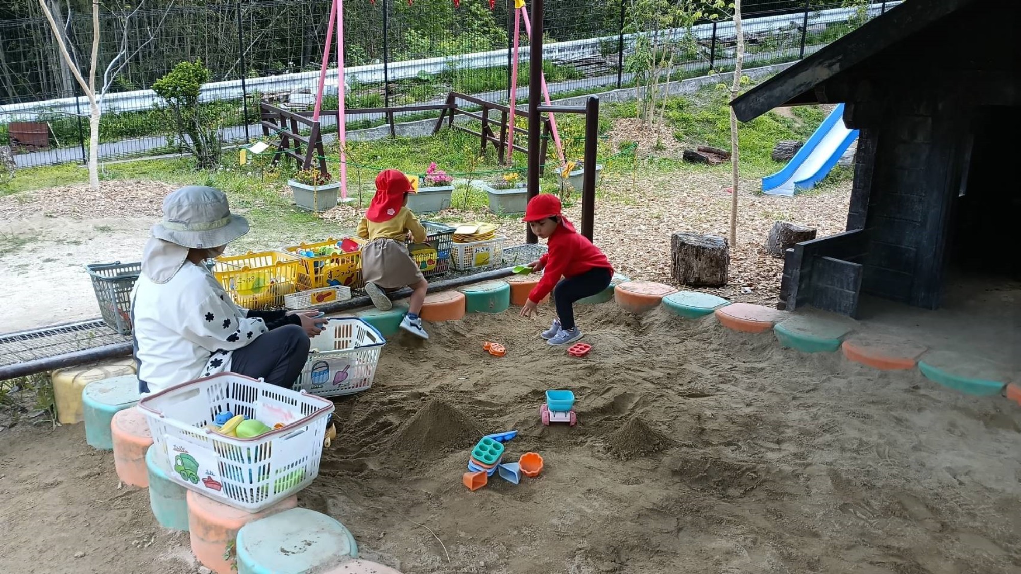 今日の幼稚園
