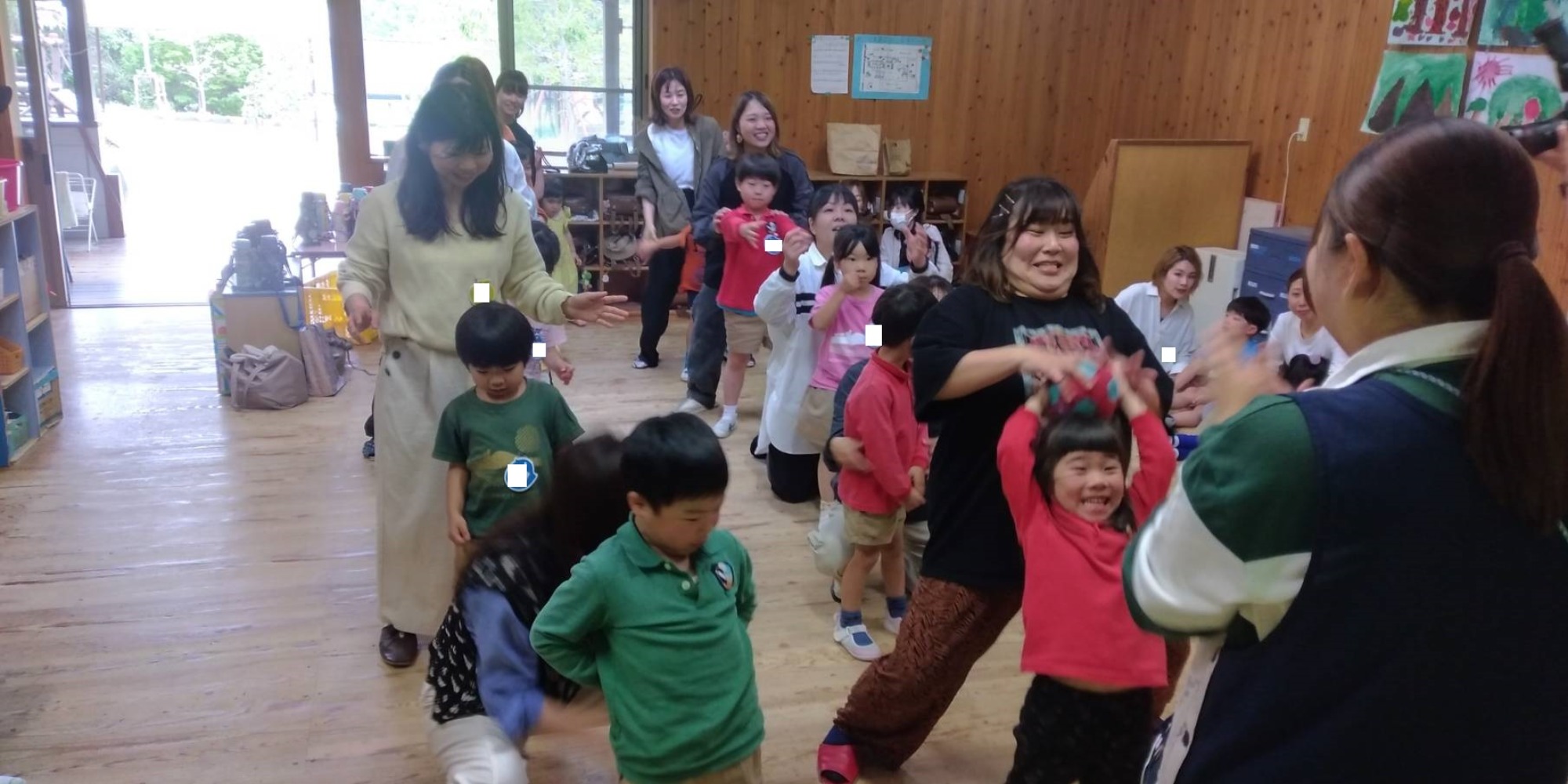 年長クラスパーティー　固形石鹸