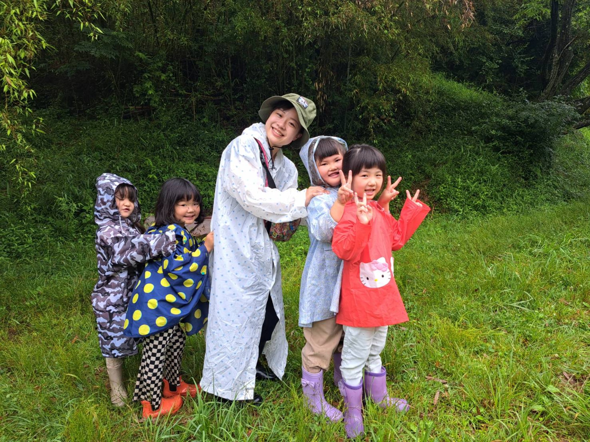 雨は外で遊べない？
