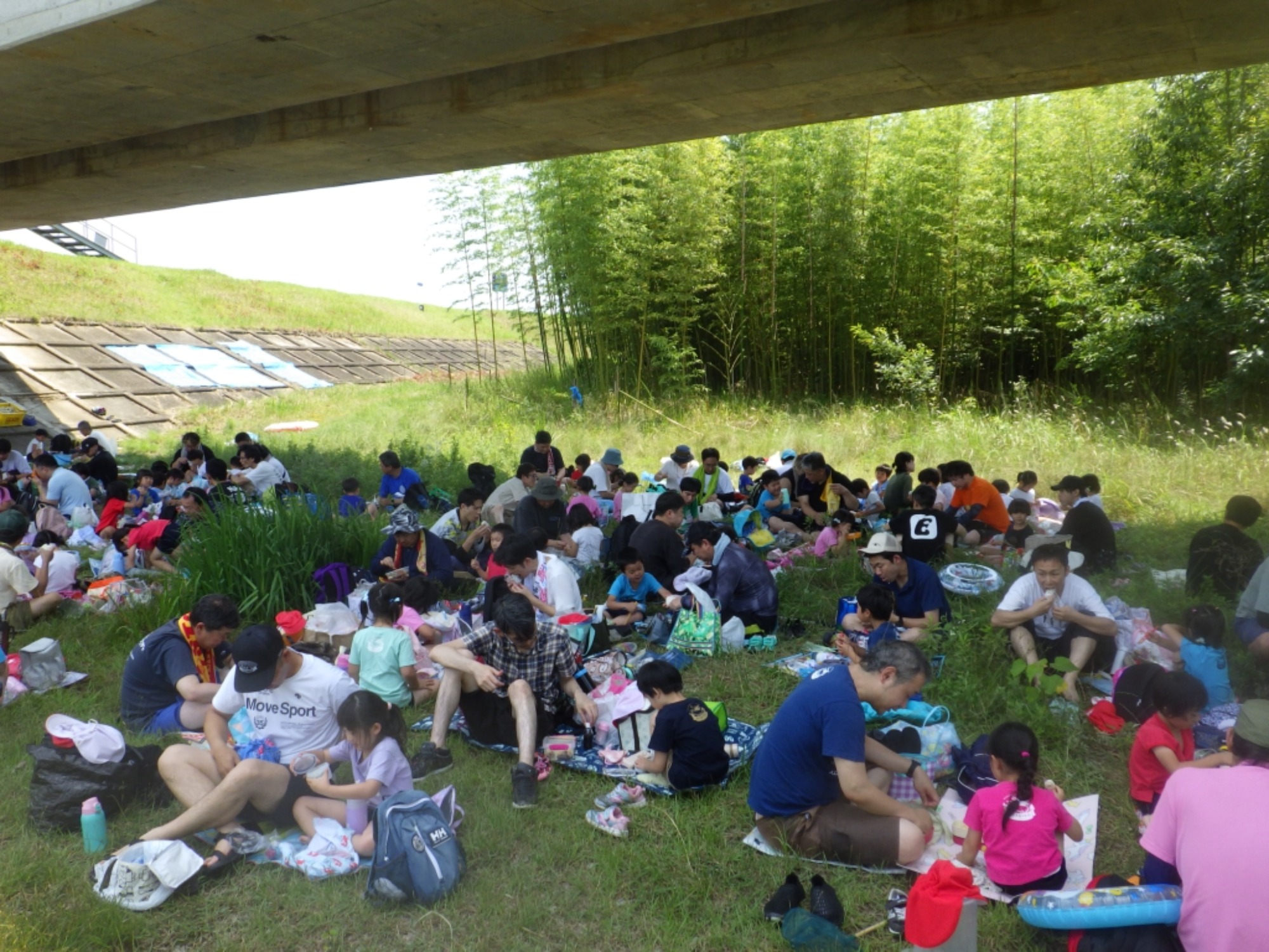 【年長】6/19　川遊び園外保育（1/2）