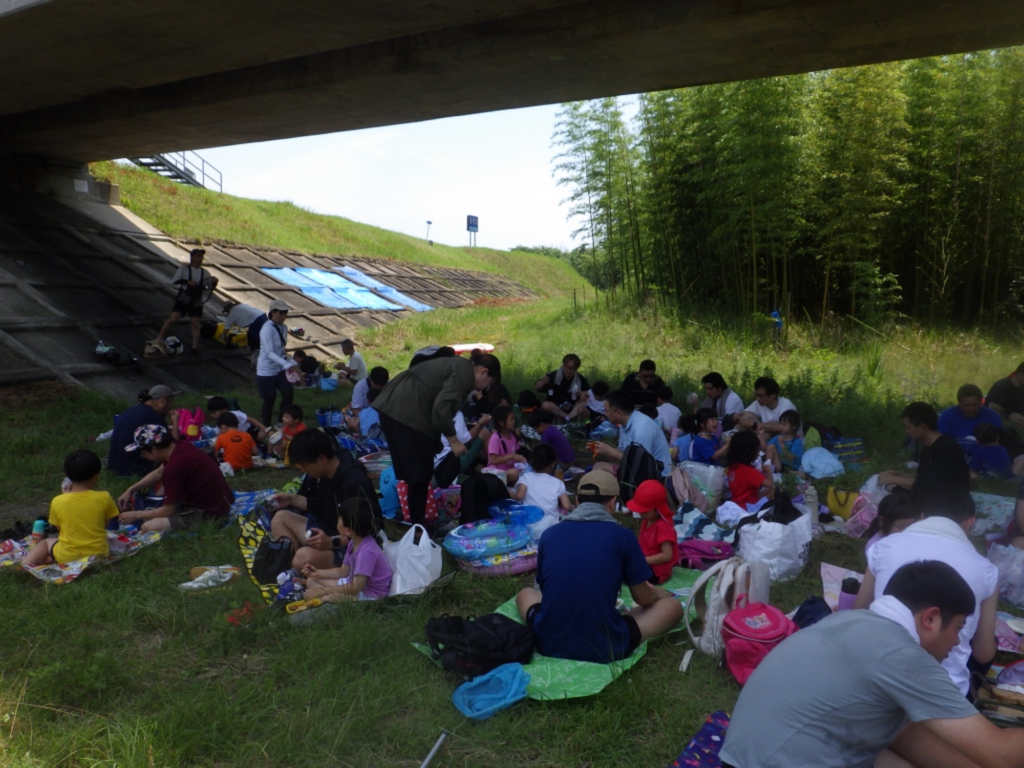 【年長】6/19　川遊び園外保育（1/2）