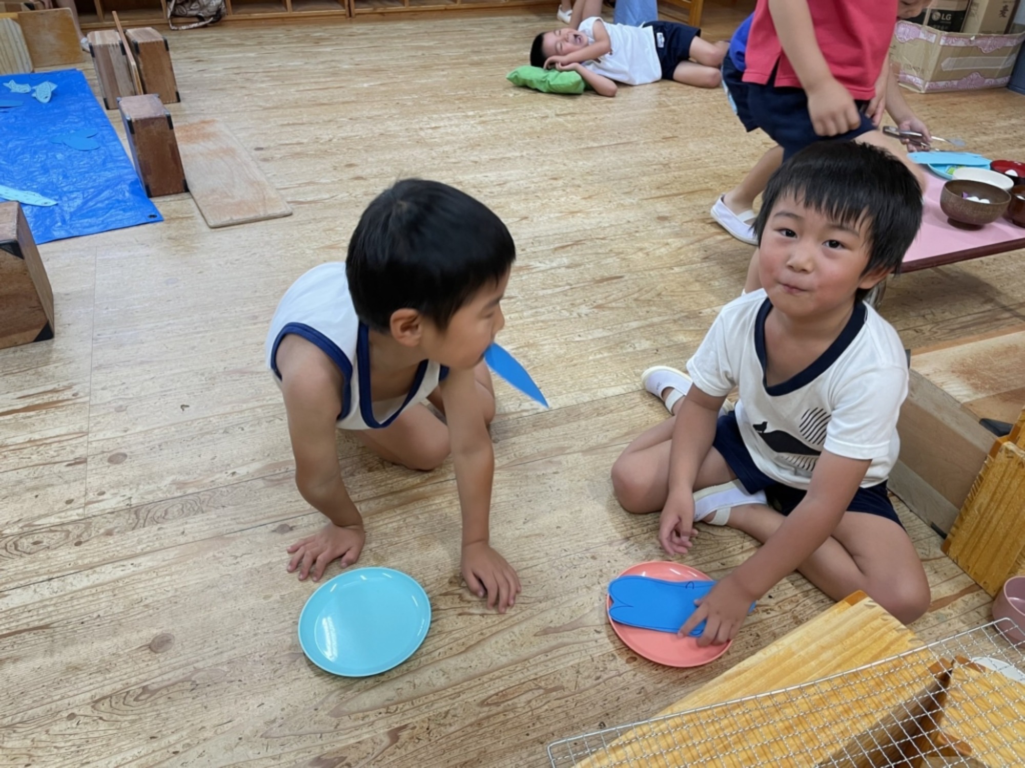 【年長】6/19　川遊び園外保育（2/2）