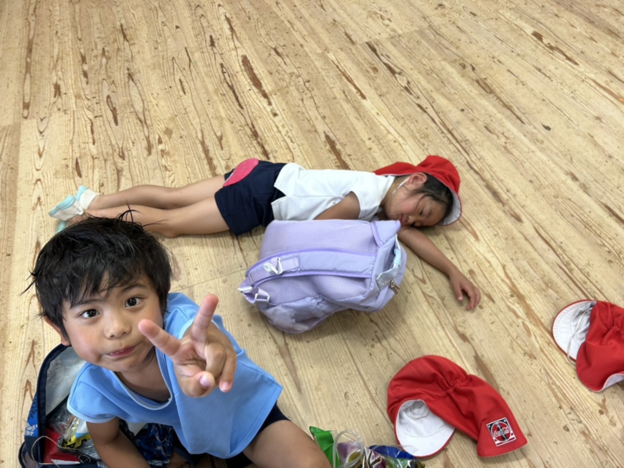 【年長】6/19　川遊び園外保育（2/2）
