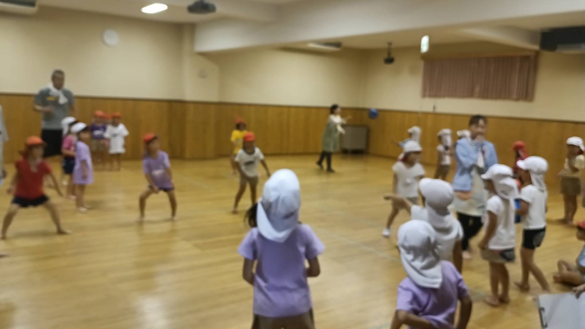 明日からお泊まり保育！