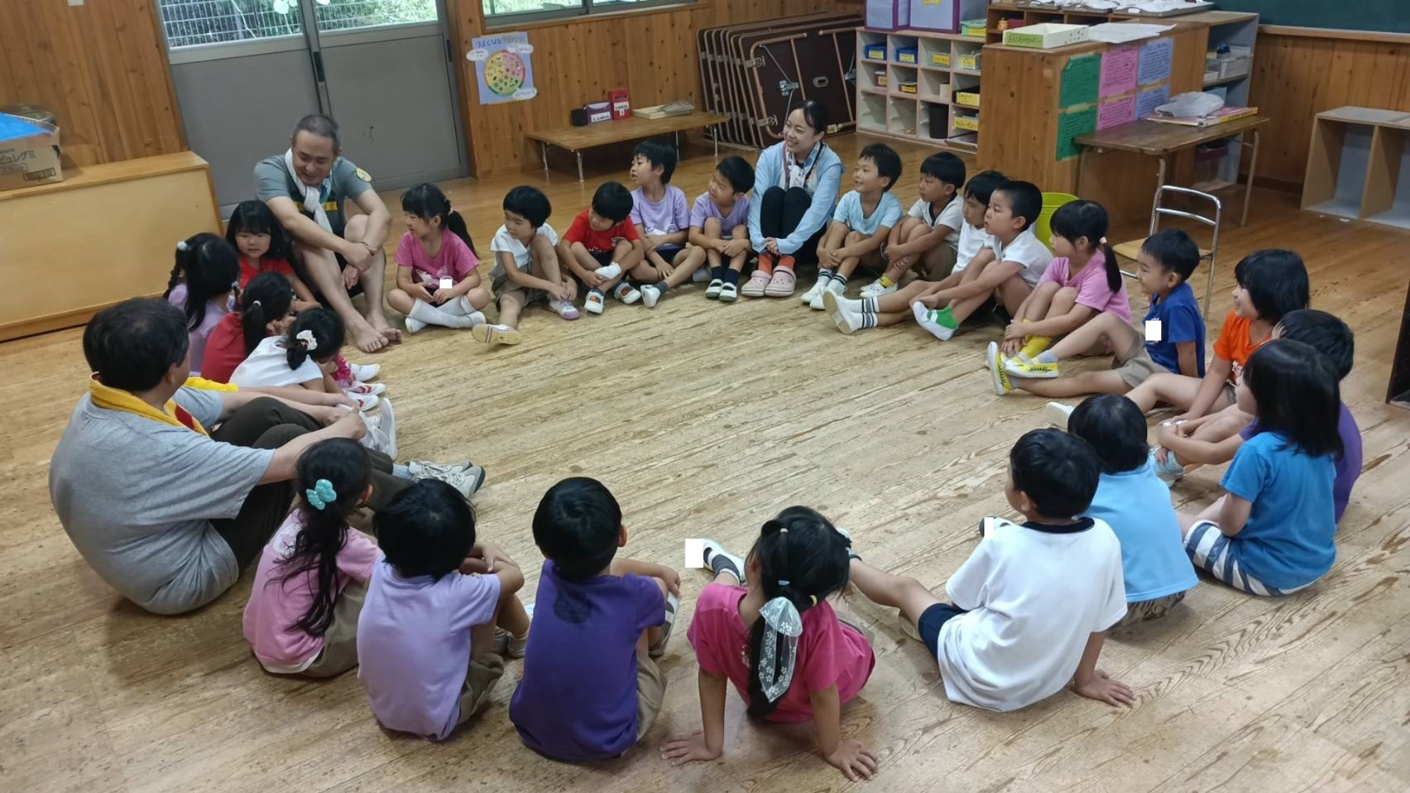 明日からお泊まり保育！