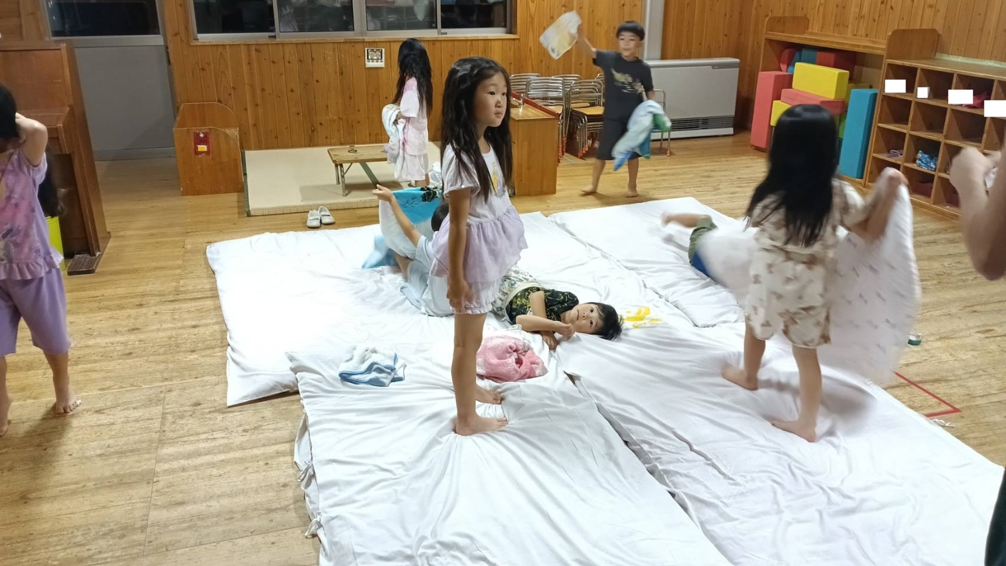 お泊まり保育