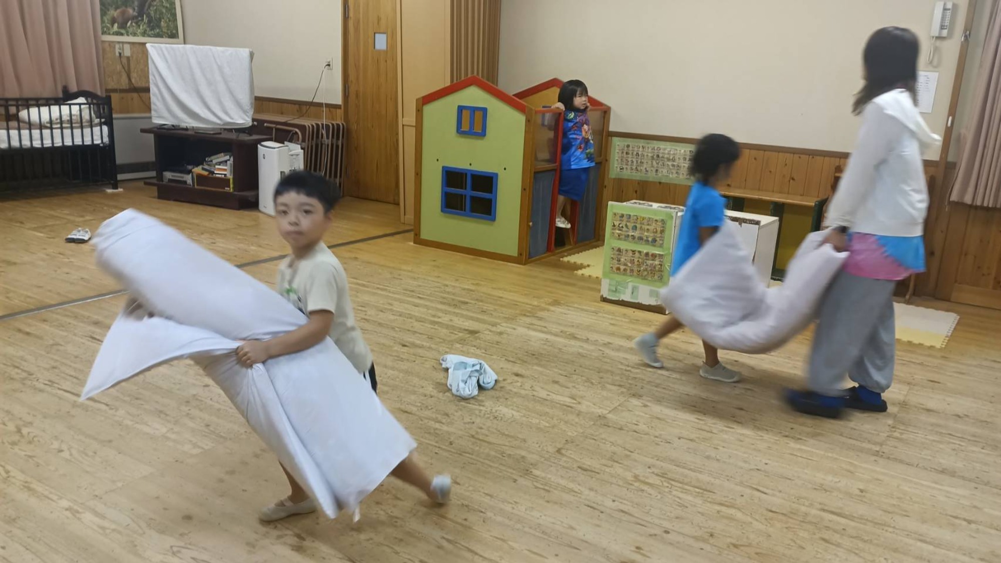 お泊まり保育