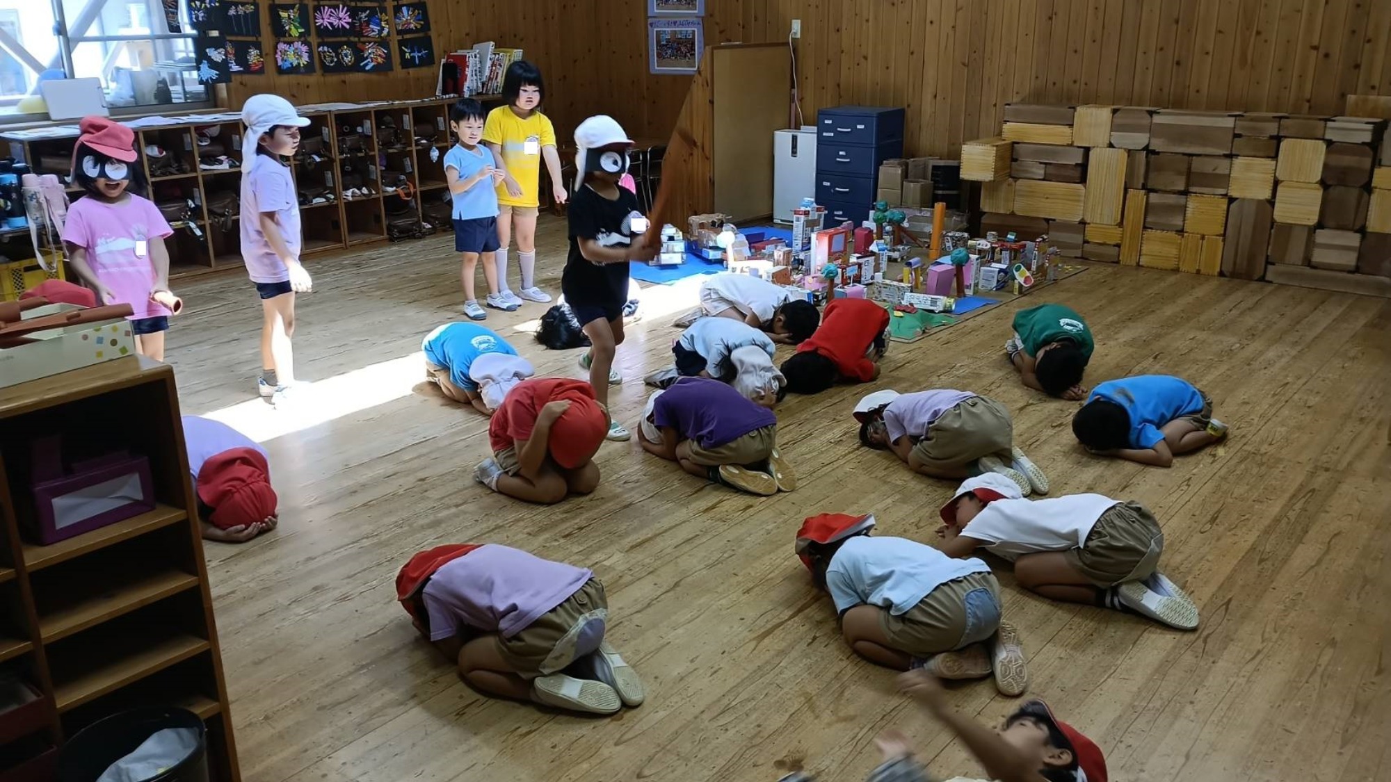 先週と今日