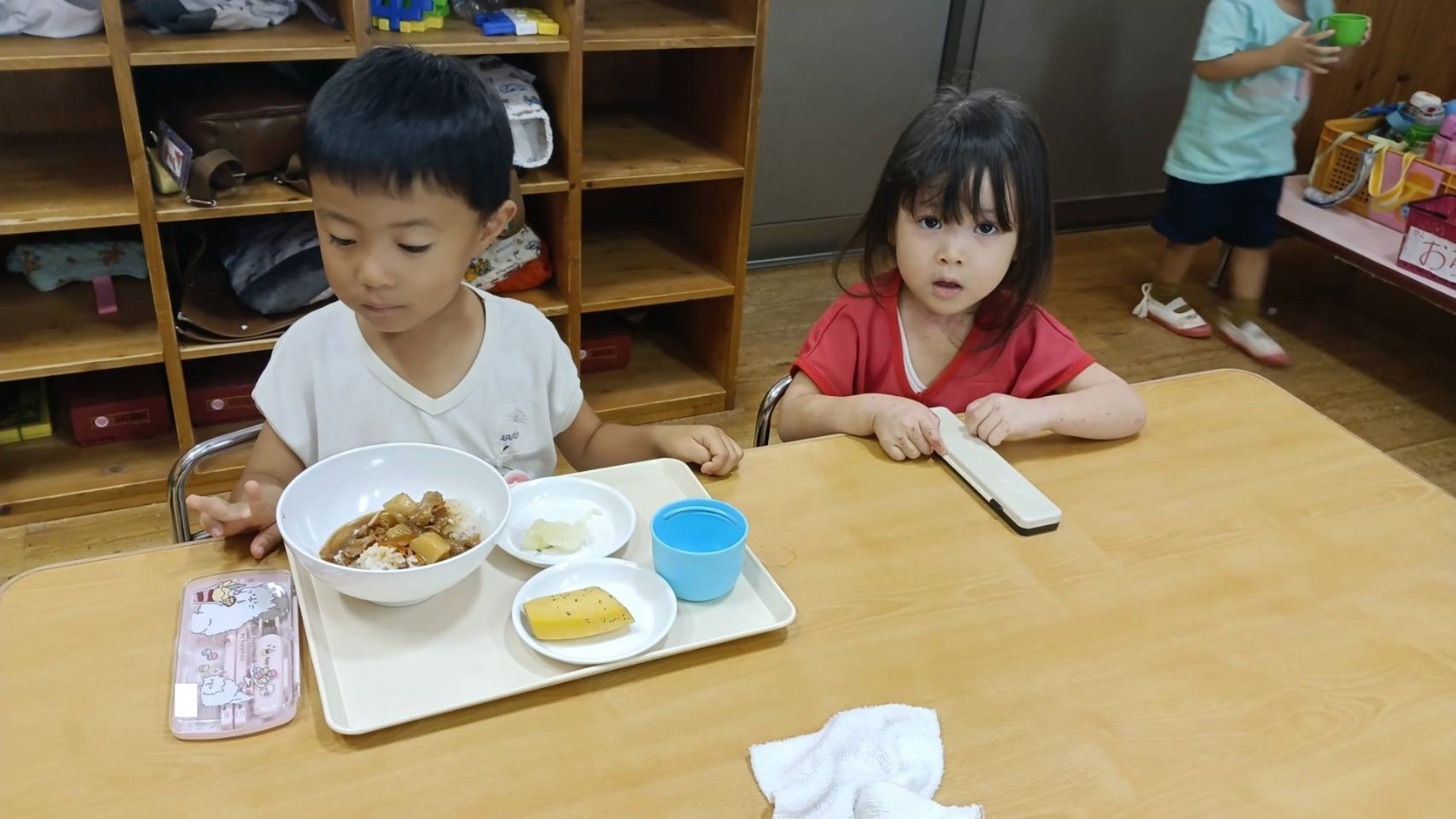 先週と今日