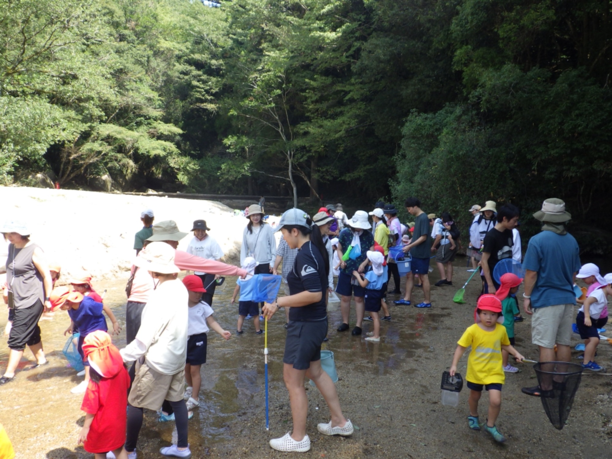 【年中】王滝渓谷　川遊び園外保育（1/2）
