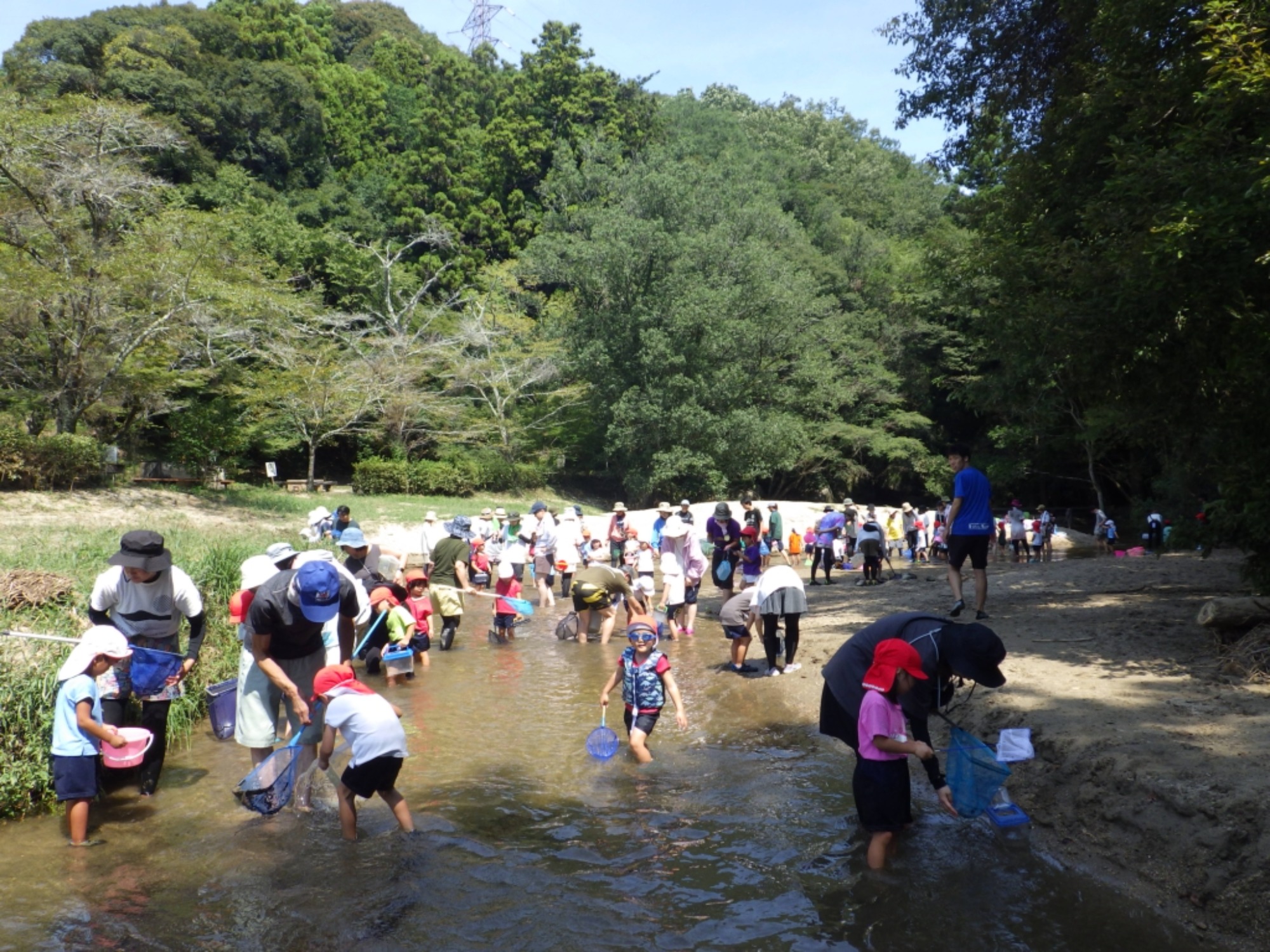 【年中】王滝渓谷　川遊び園外保育（1/2）