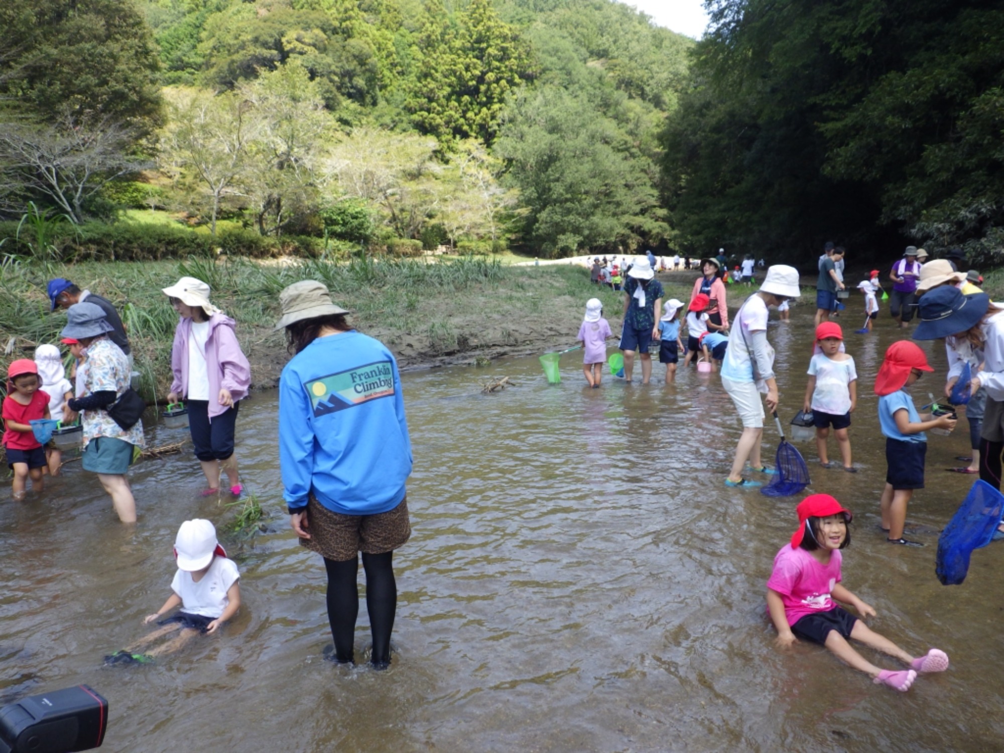 【年中】王滝渓谷　川遊び園外保育（1/2）