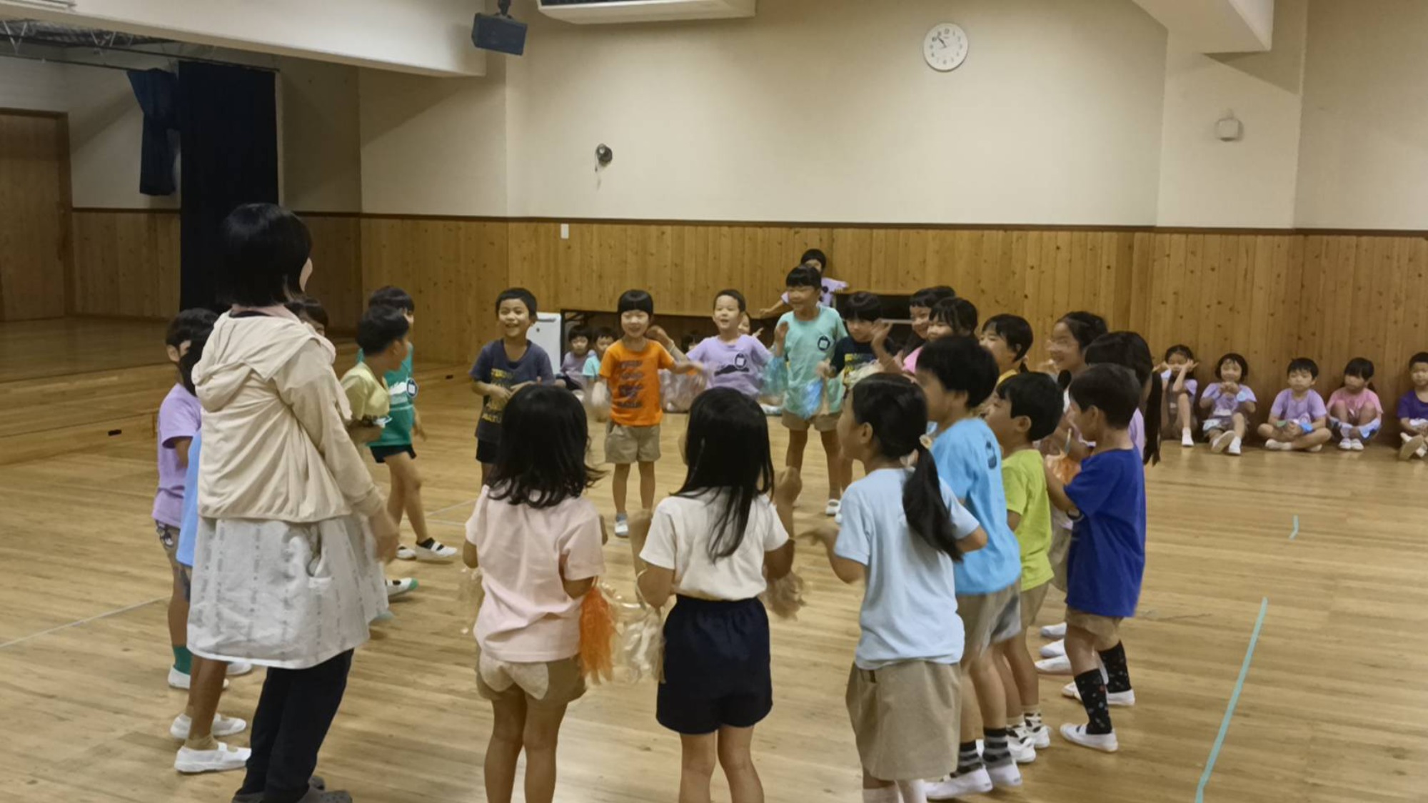 年長盆踊り「おほしさま音頭」
