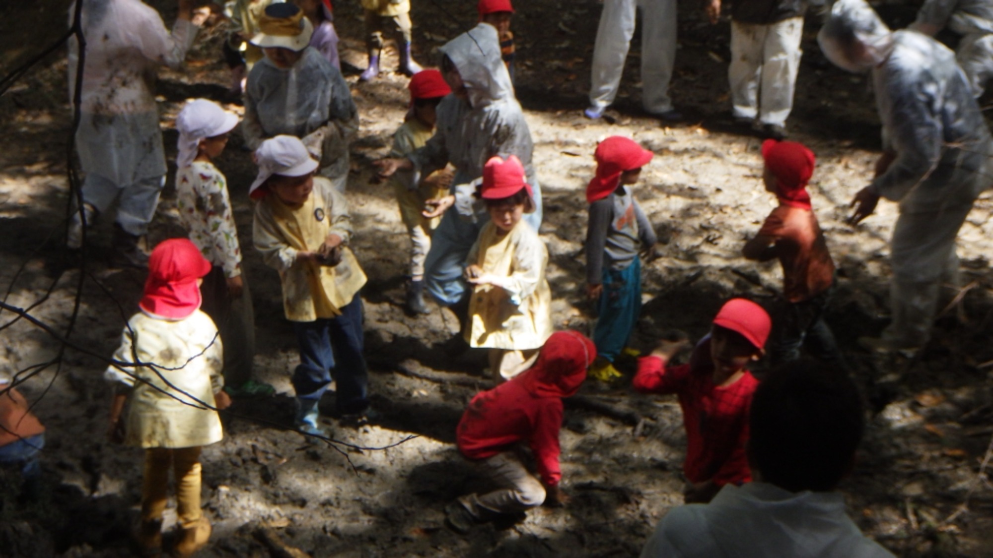 【年長】村積山　イノシシ沼　園外保育（2/4）