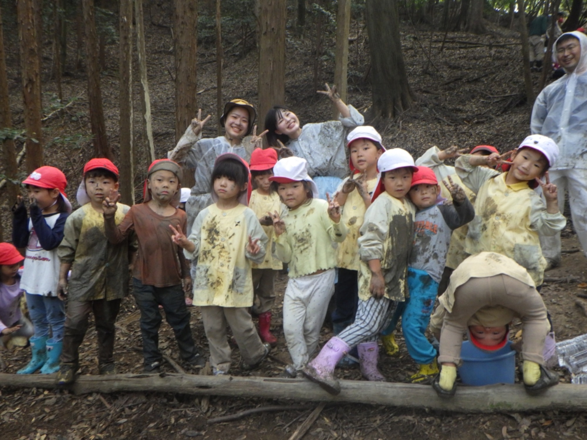 【年長】村積山　イノシシ沼　園外保育（3/4）