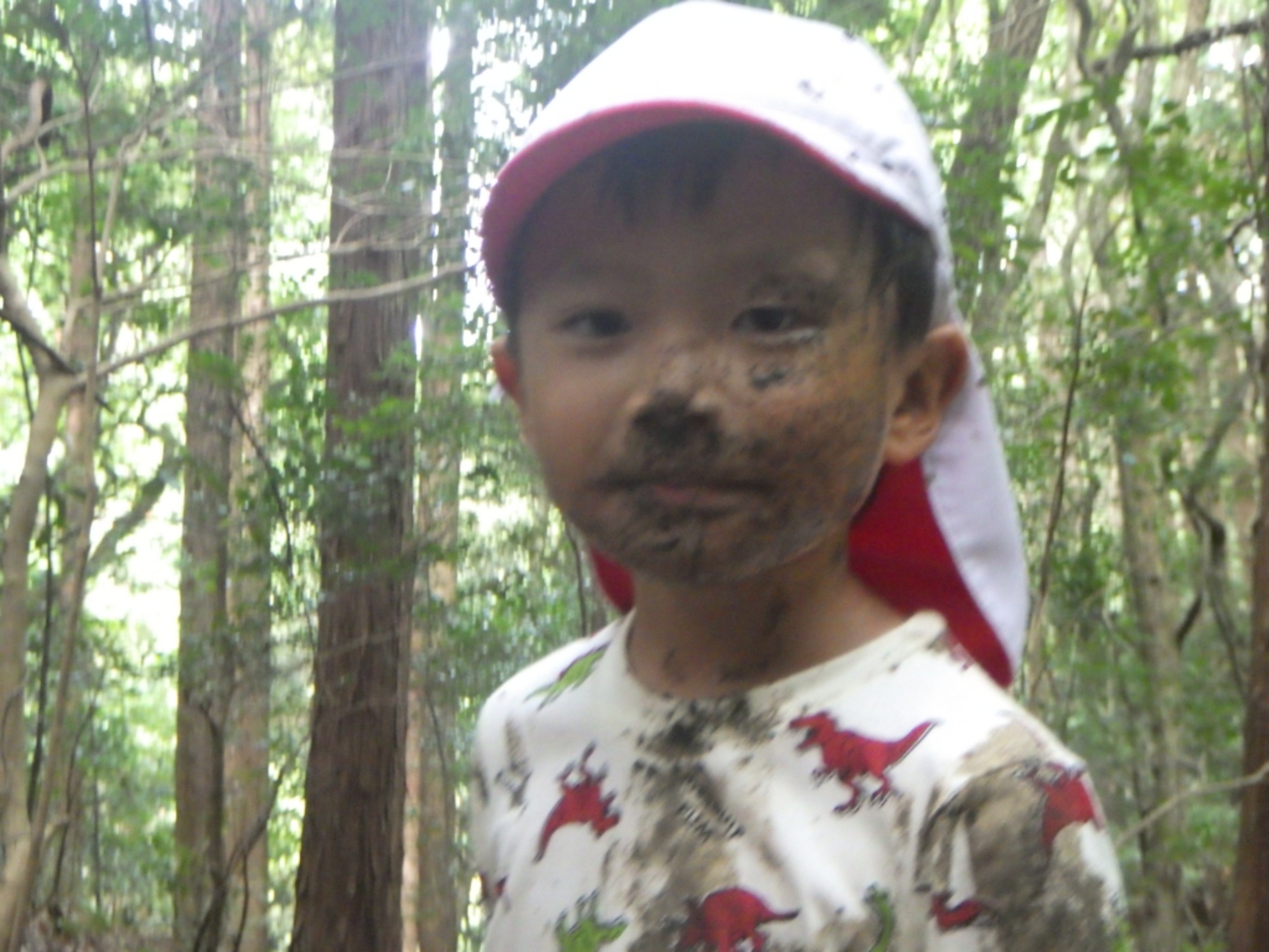 【年長】村積山　イノシシ沼　園外保育（3/4）