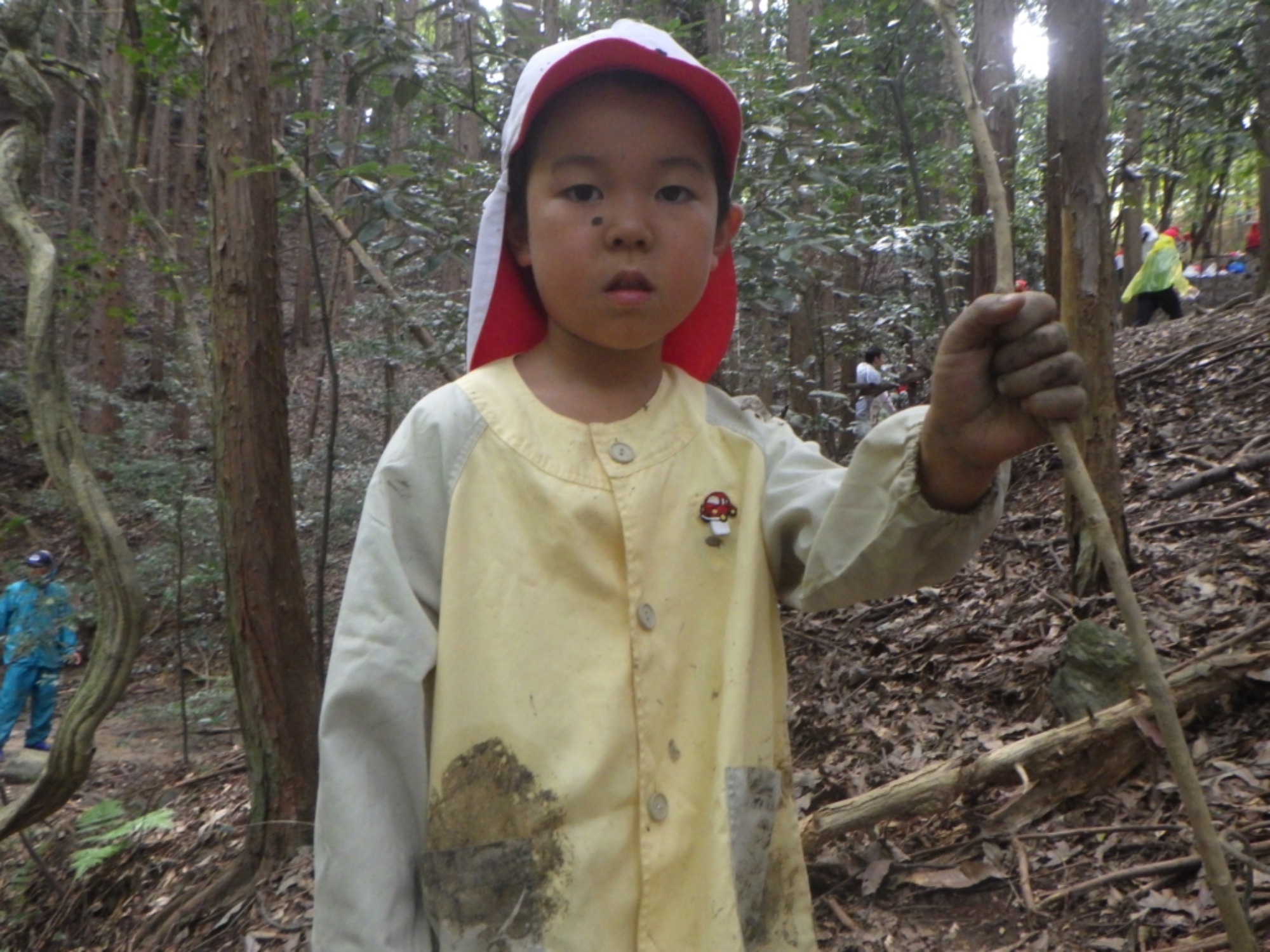 【年長】村積山　イノシシ沼　園外保育（3/4）