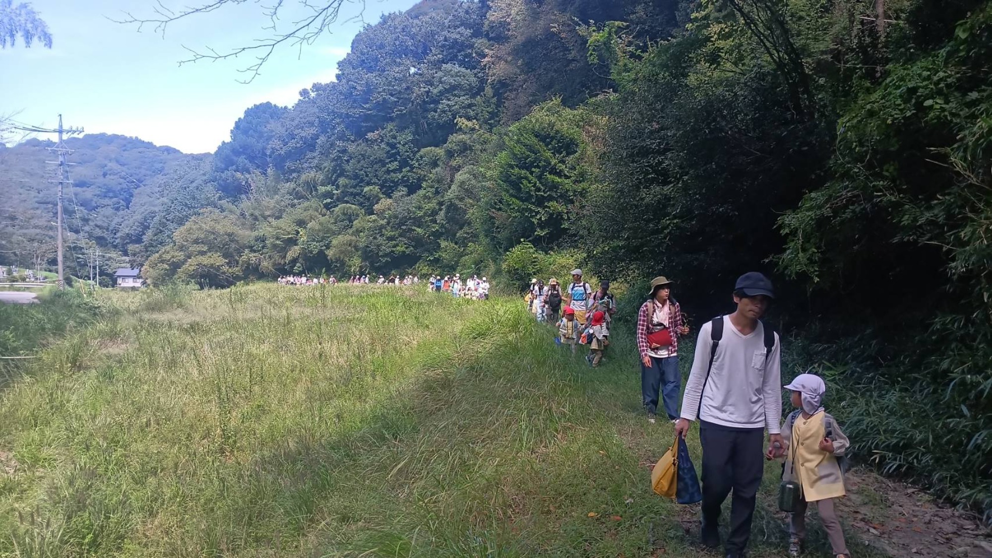 【年中】9/26　村積山　園外保育（1/2）