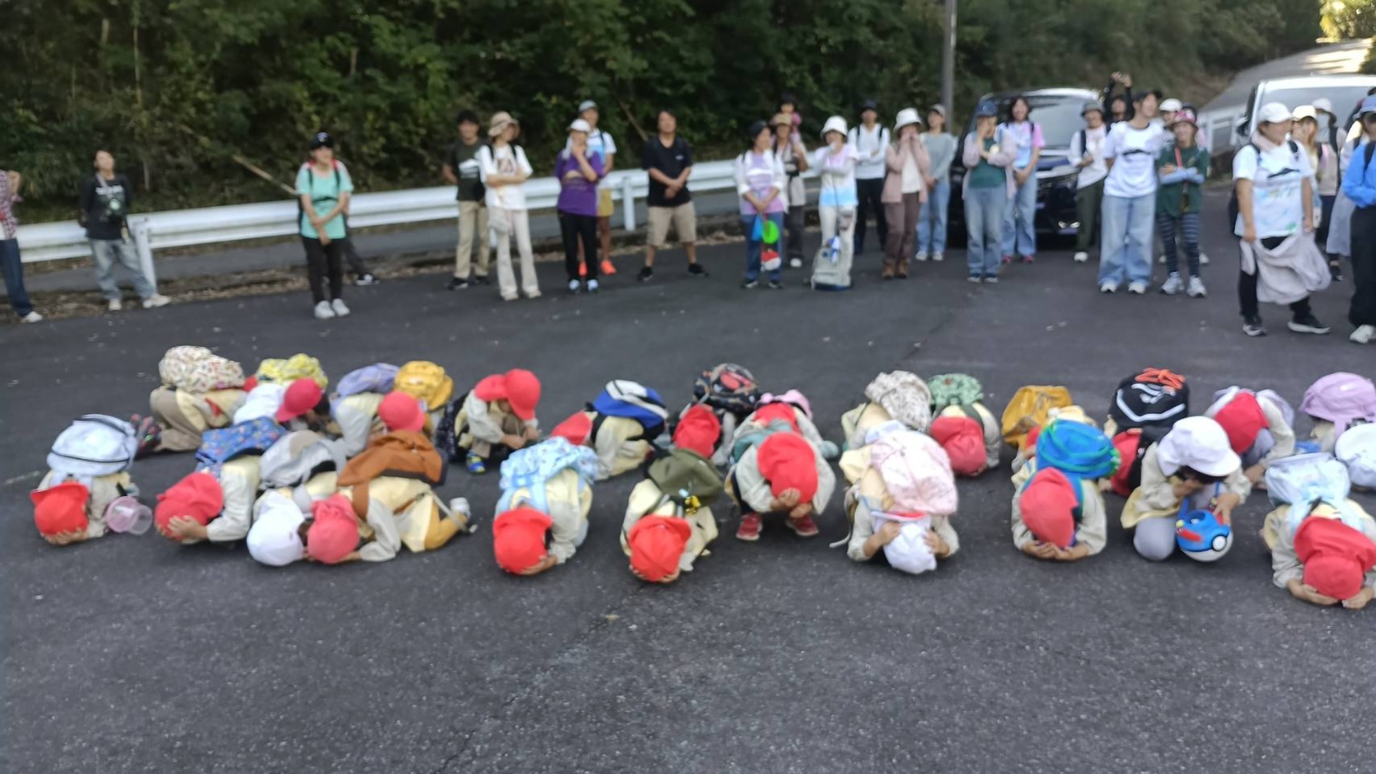 【年中】9/26　村積山　園外保育（1/2）