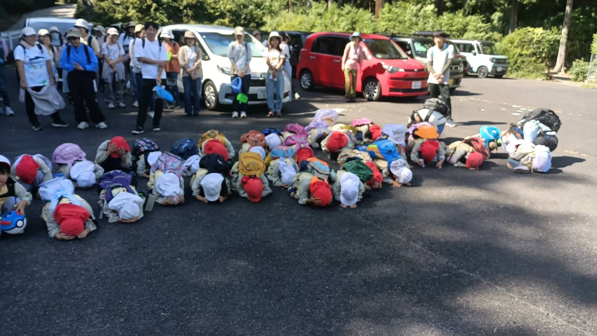 【年中】9/26　村積山　園外保育（1/2）