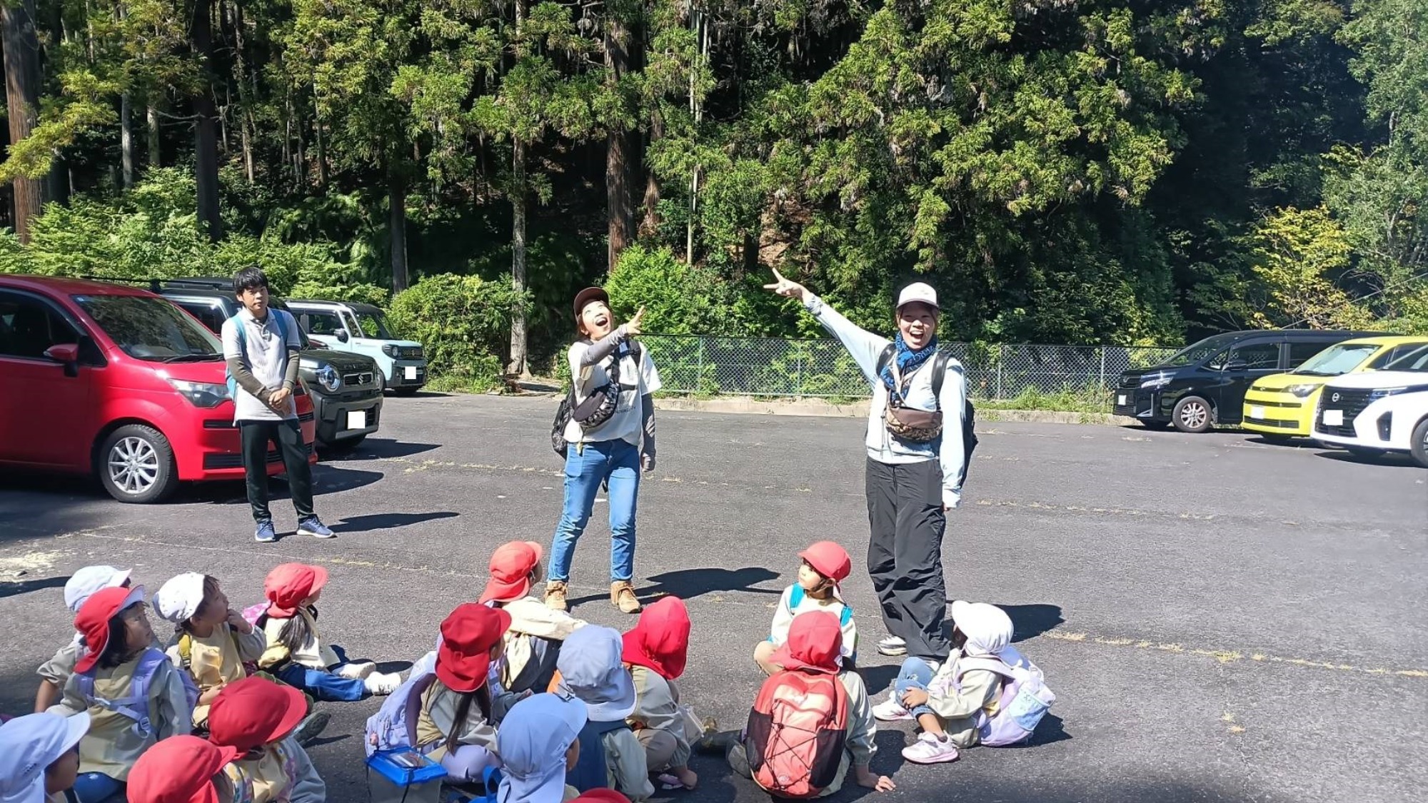 【年中】9/26　村積山　園外保育（1/2）