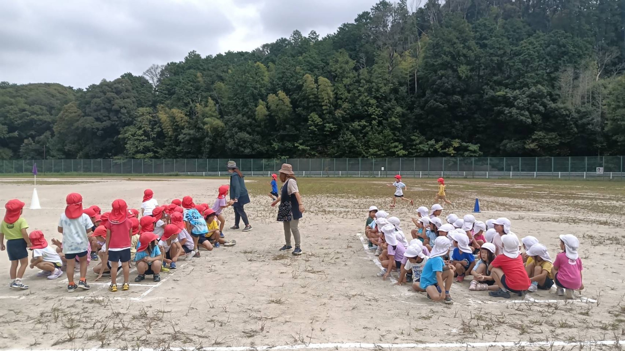 秋の冠・リレー