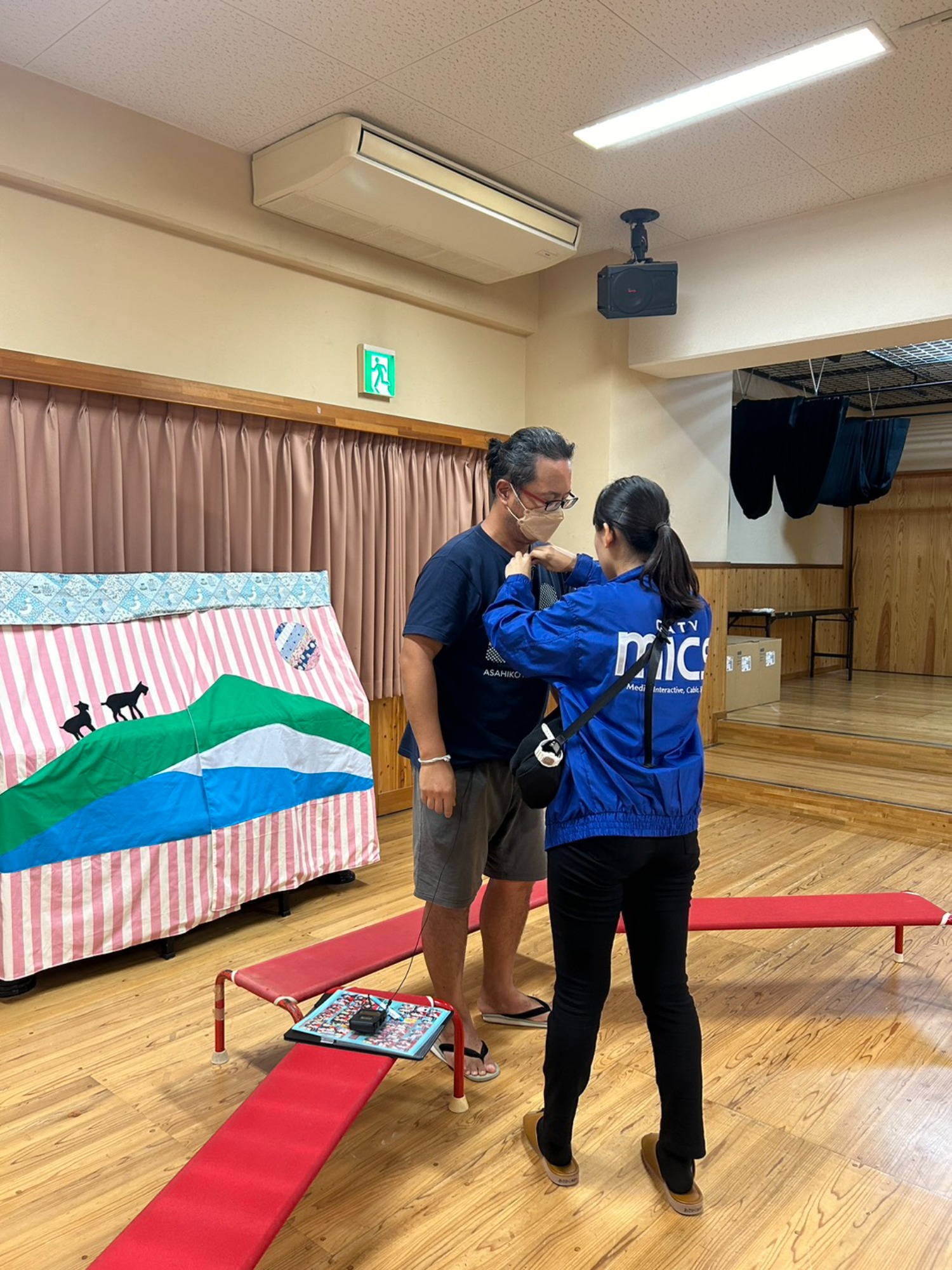 リレー＆mics取材