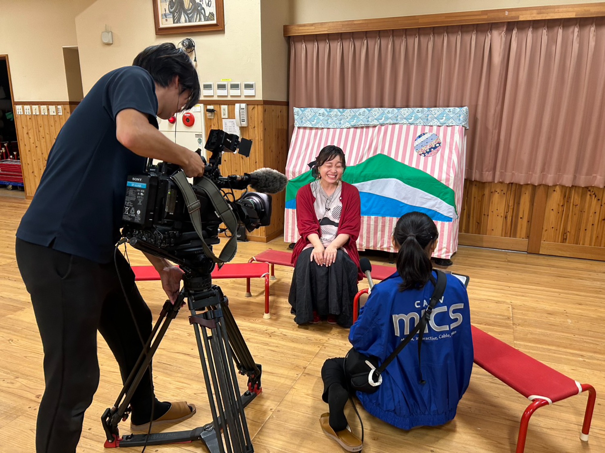 リレー＆mics取材