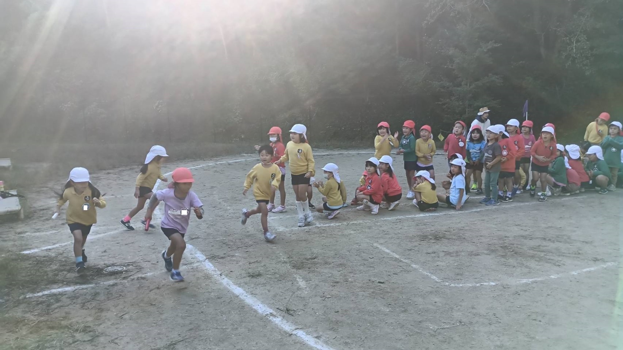 最後のリレー対決