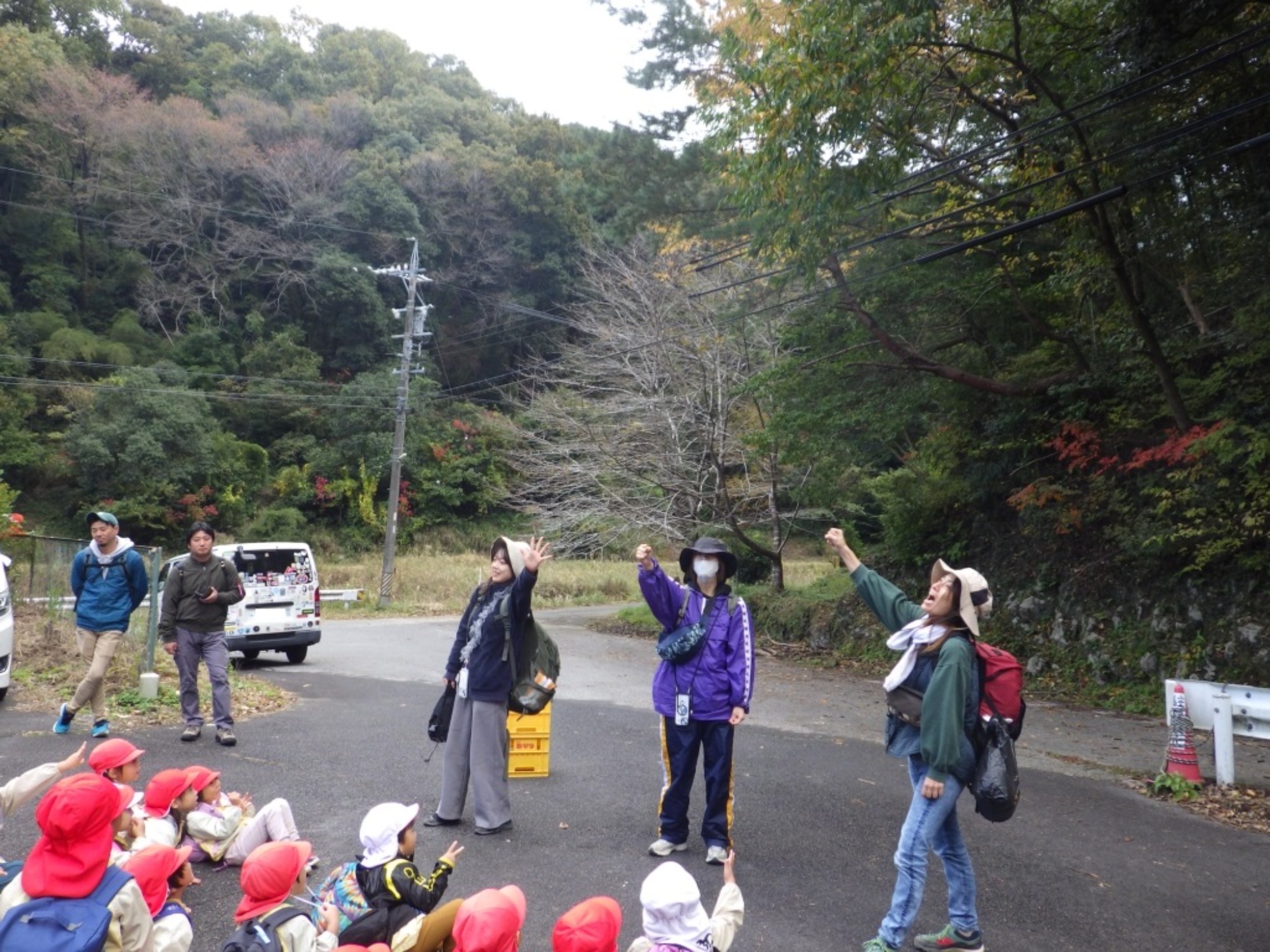 【年少】11/11　村積山　園外保育（1/3）