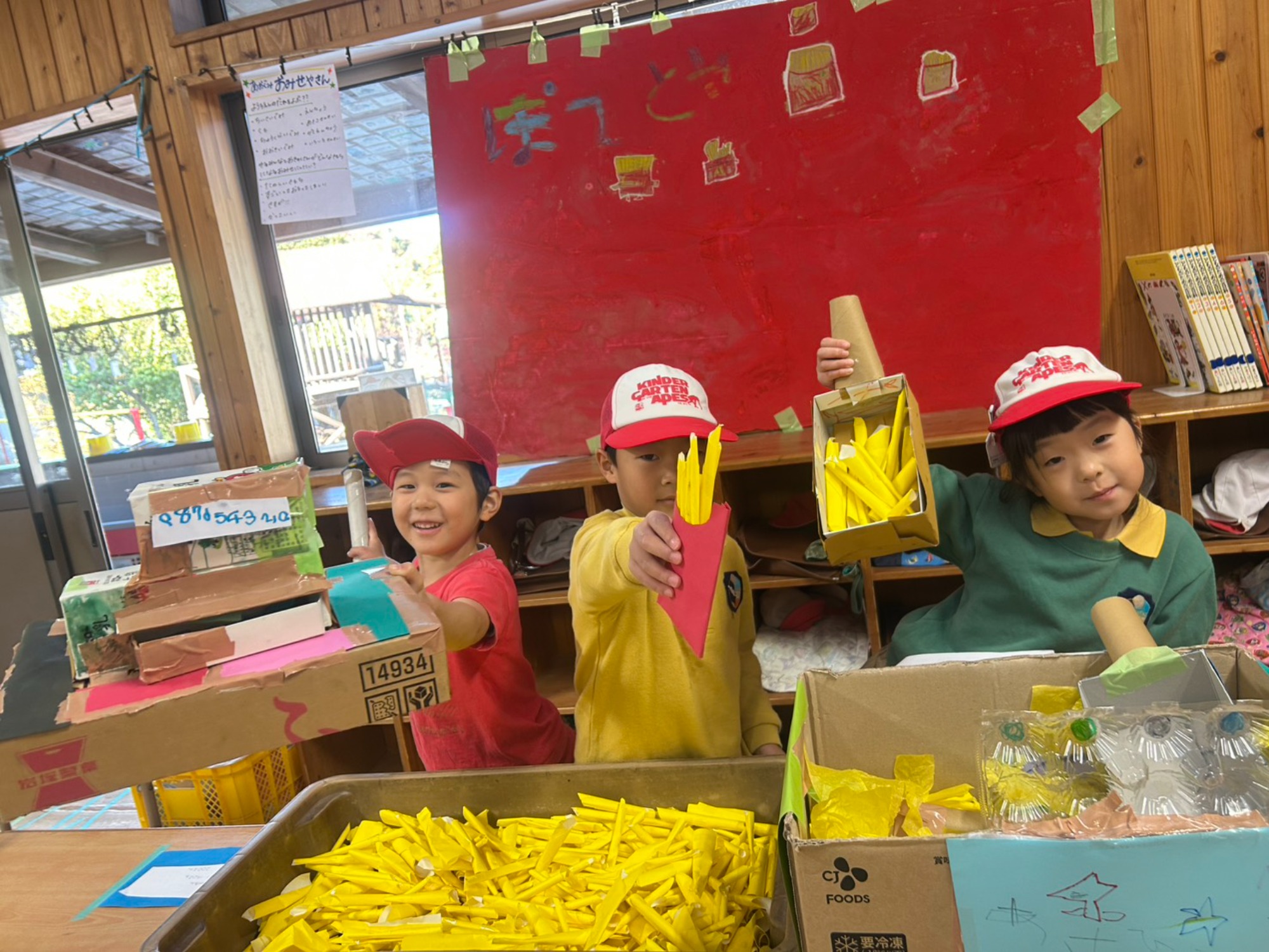 明日は、年長おみせやさん