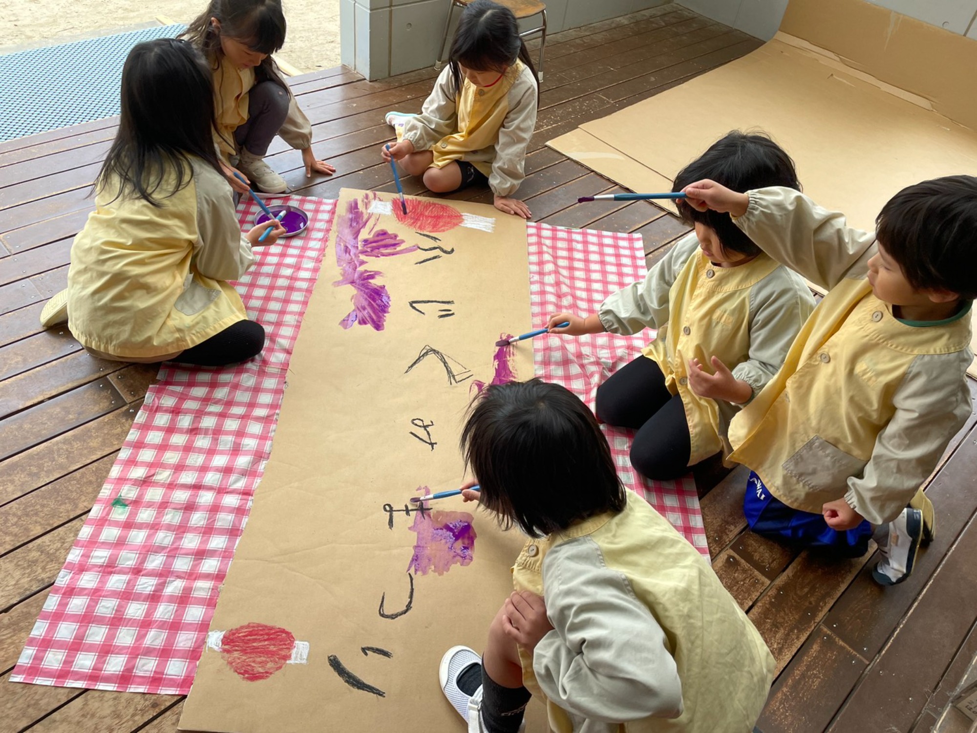 明日は、年長おみせやさん