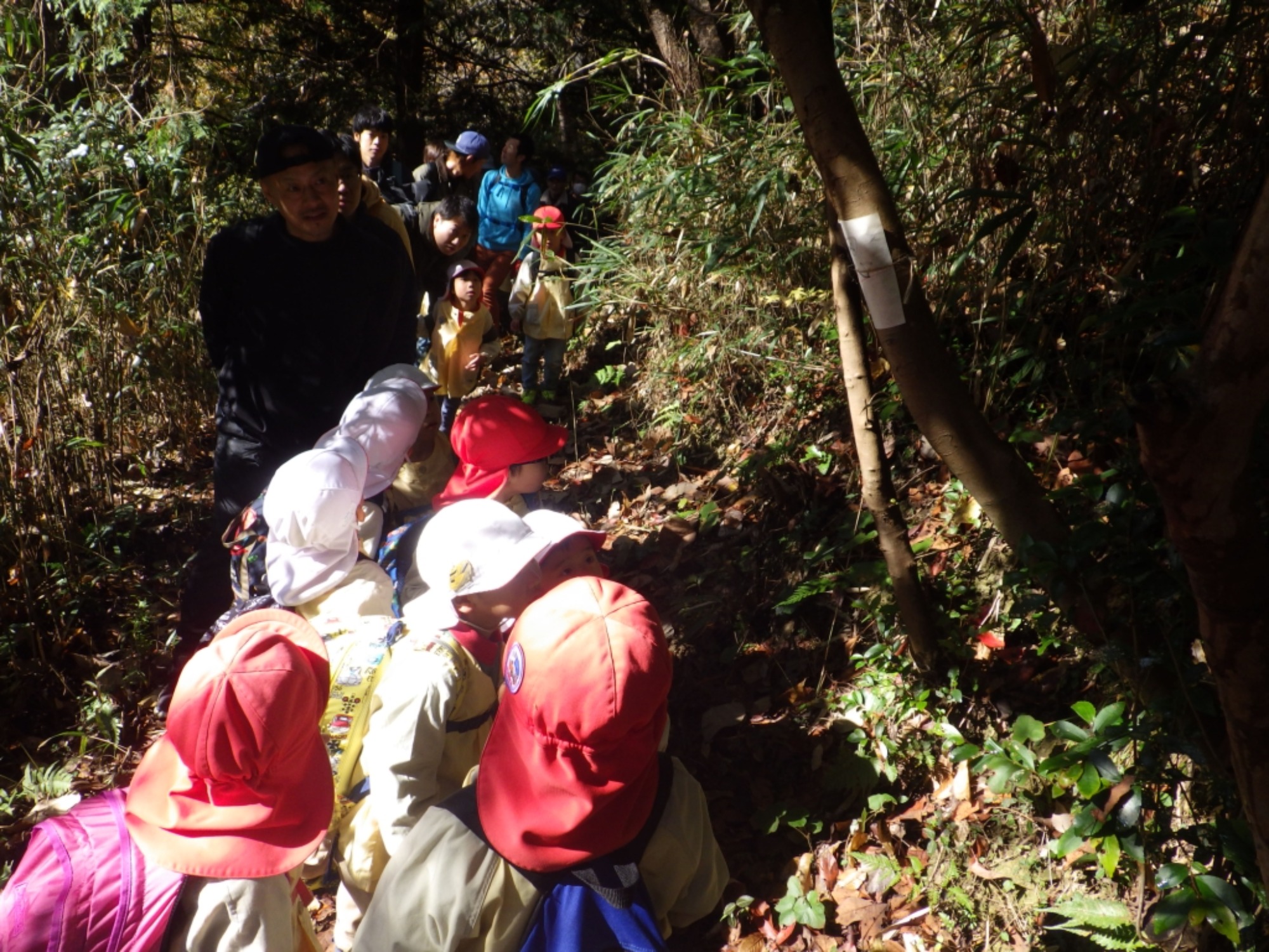 【年中】11/26　忍者の修行場へ！園外保育（1/3）