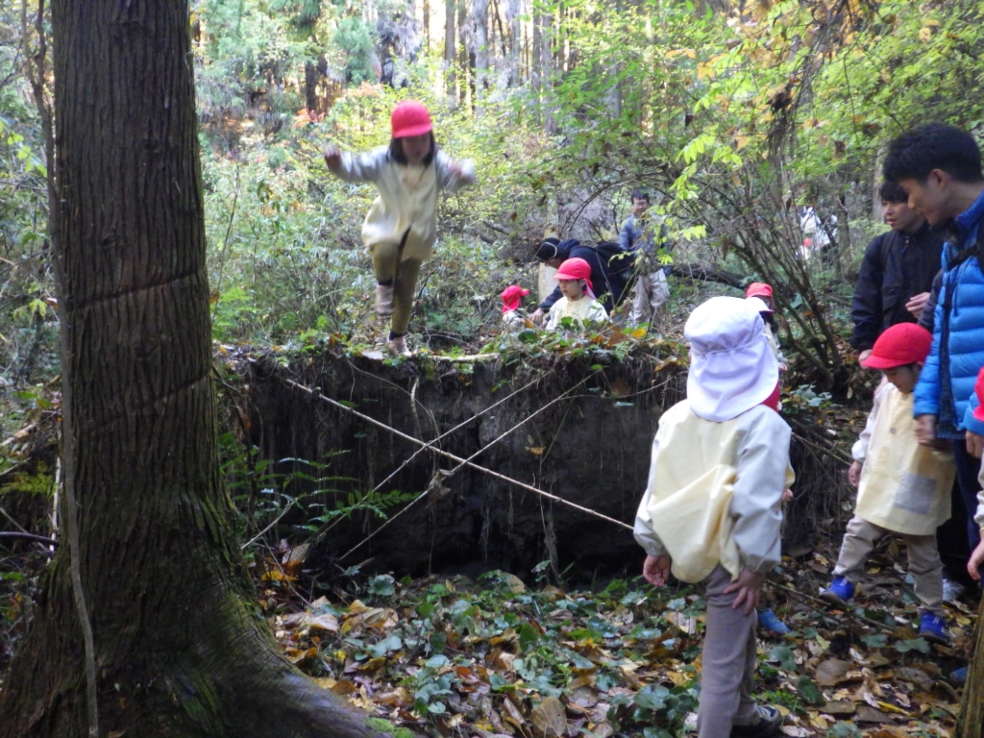 【年中】11/26　忍者の修行場へ！園外保育（2/3）