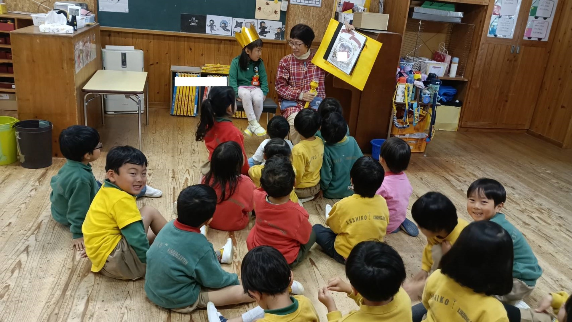 交通安全教室＆年長ラグビー