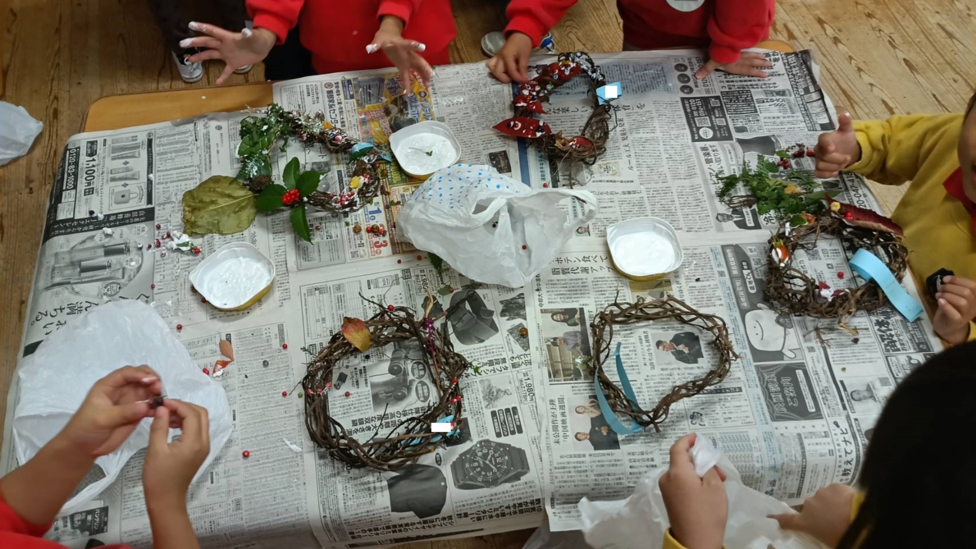 クリスマスリース♪