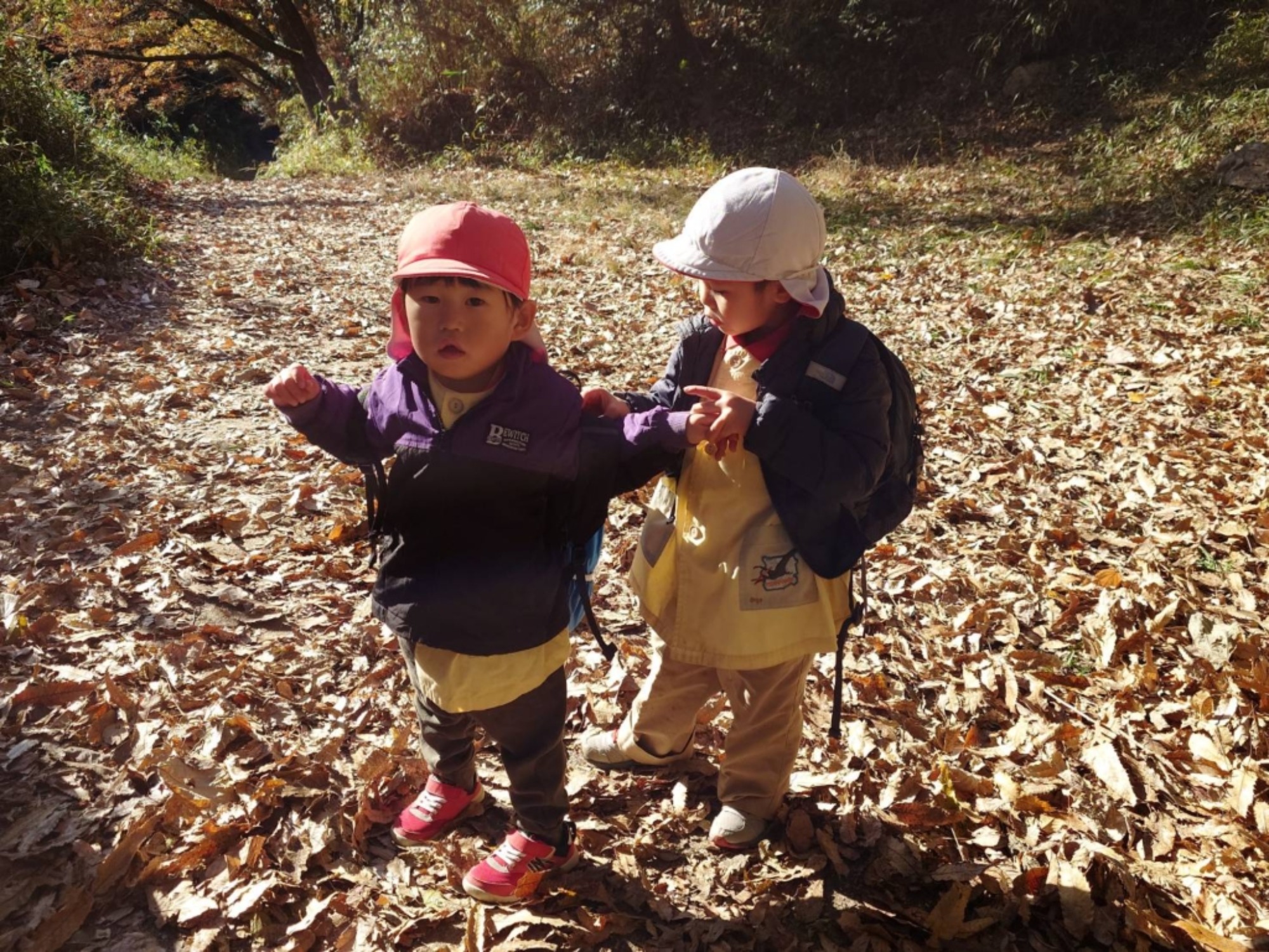 【年少・年長】12/9 合同園外保育(1/3)