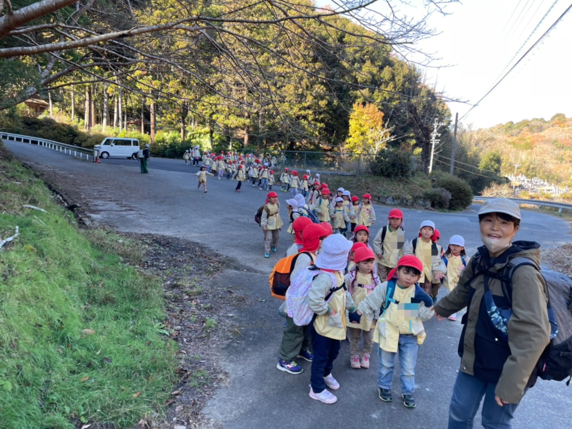 【年少・年長】12/9 合同園外保育(1/3)