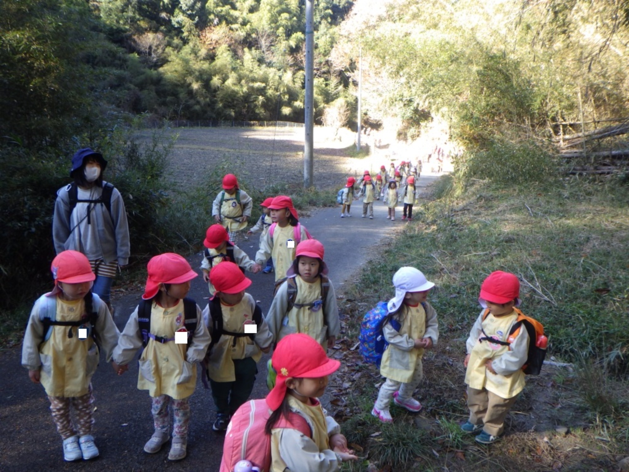 【年少・年長】12/9 合同園外保育(1/3)