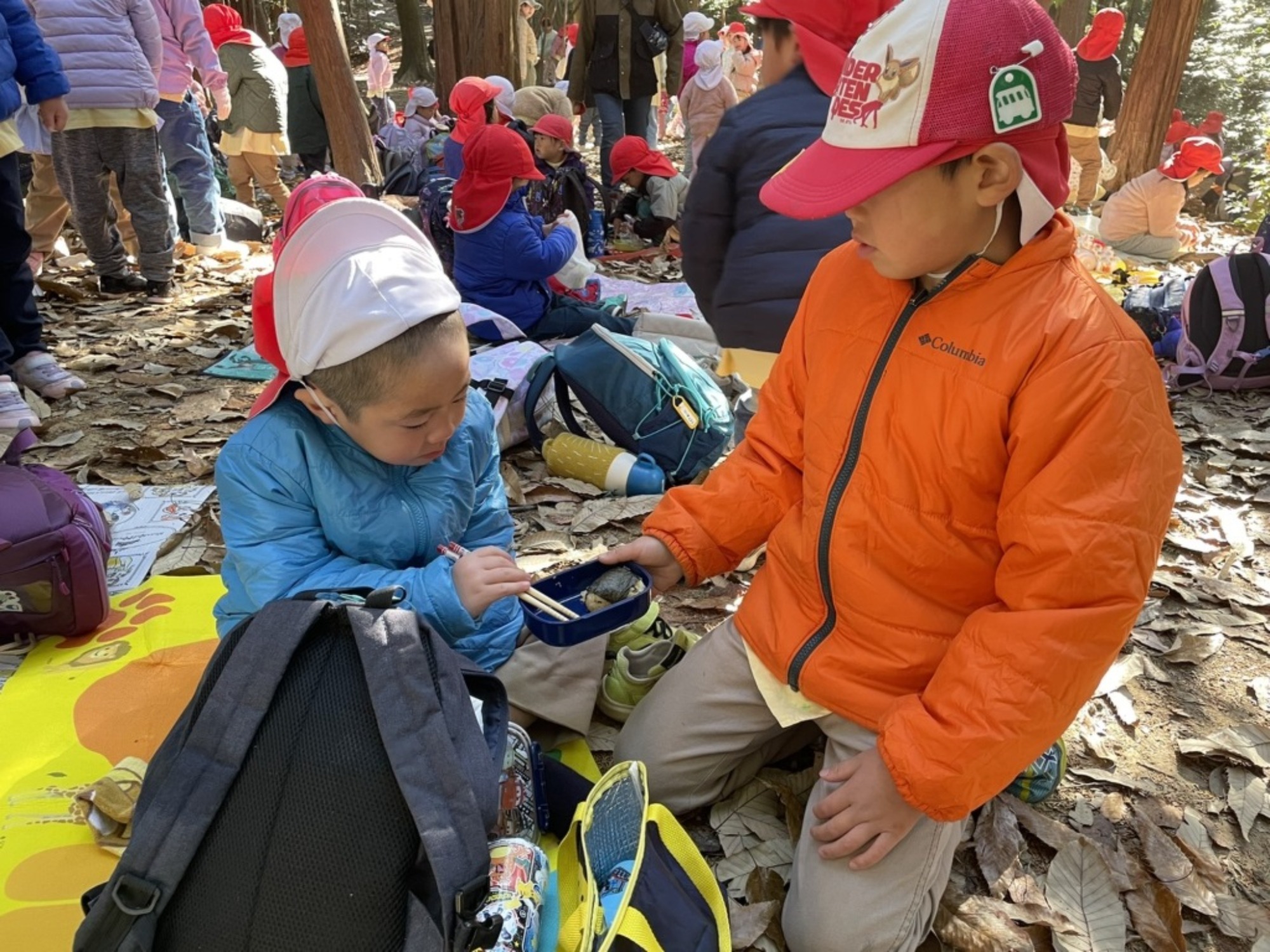 【年少・年長】12/9　合同園外保育（3/3）