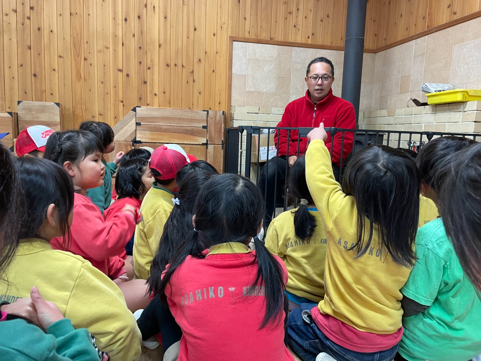 薪ストーブ 点火式