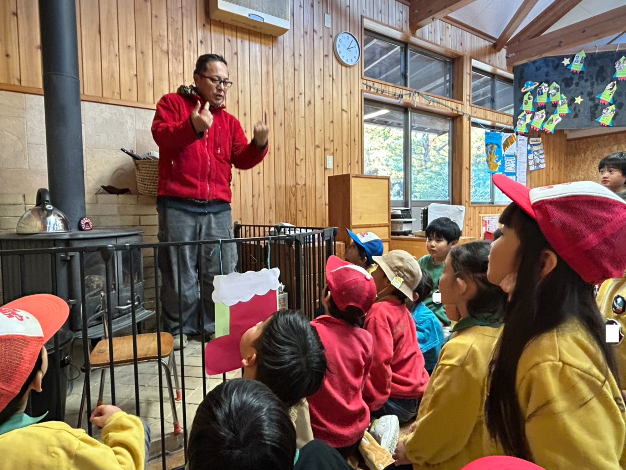 薪ストーブ 点火式