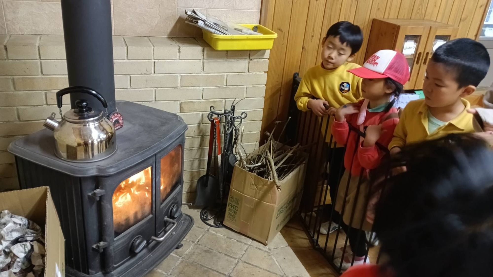 薪ストーブ 点火式